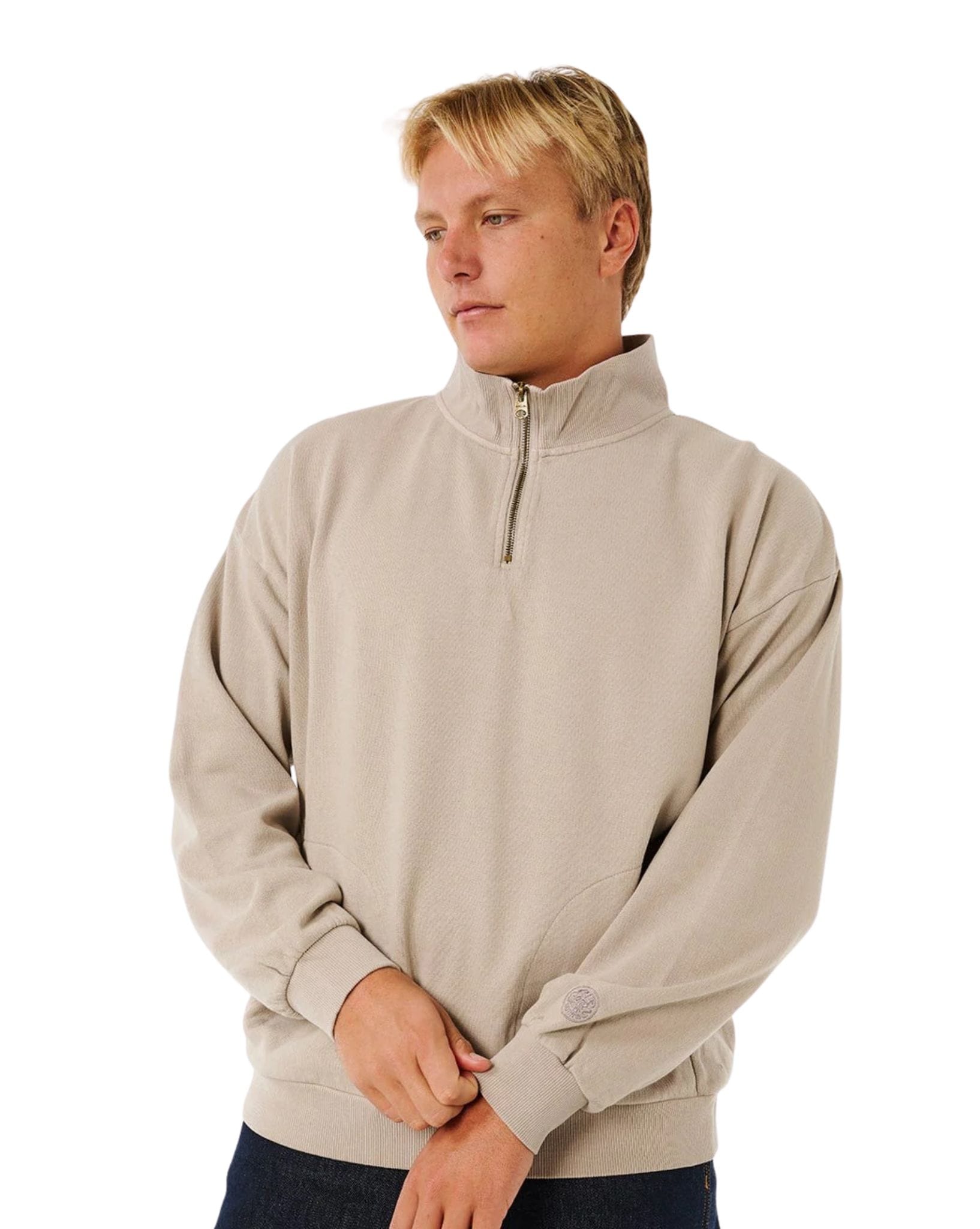 Ripcurl Premium-Surf-Qtr-Zip-Crew