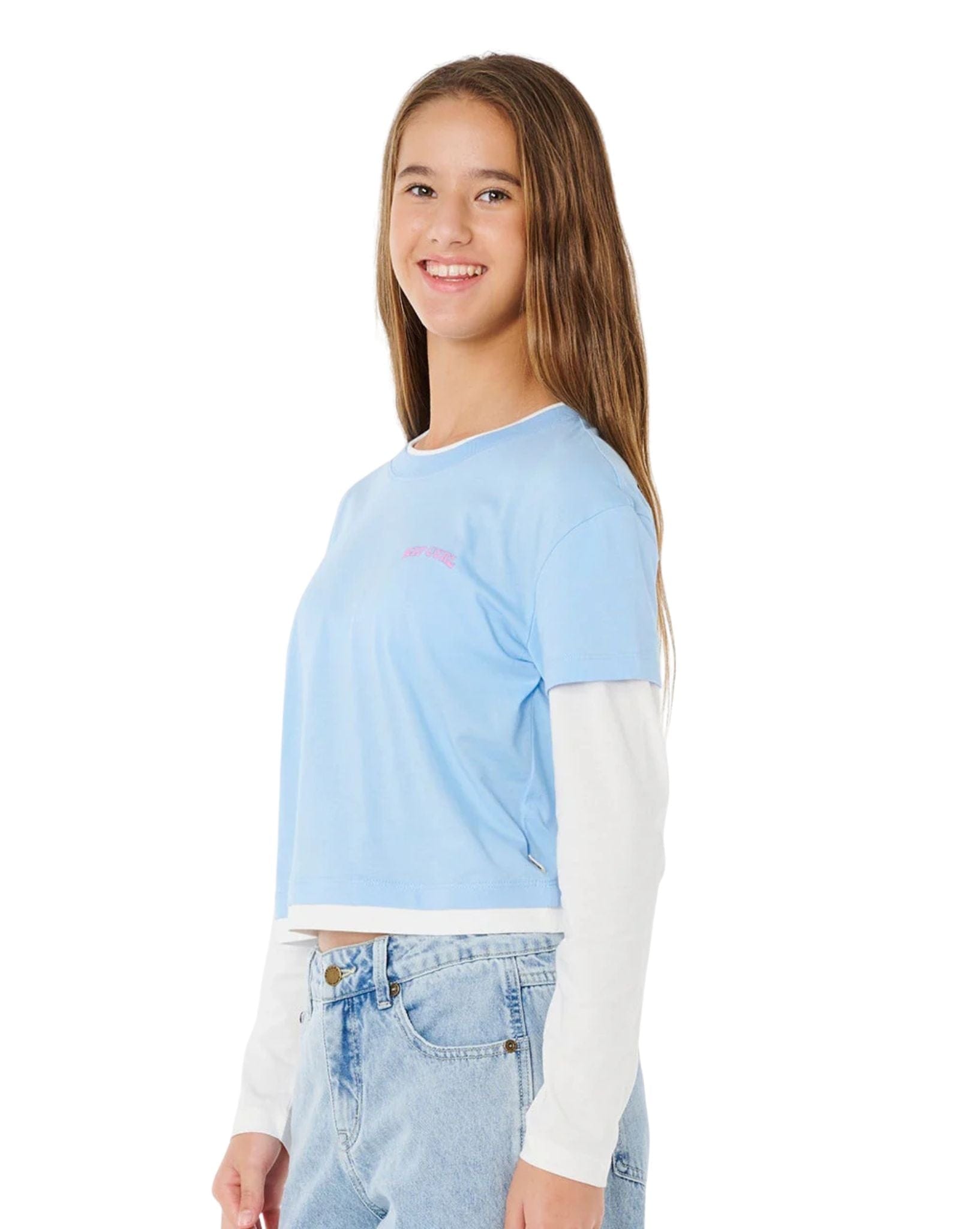 Ripcurl Sunshine Squad Ls  Tee - Girl