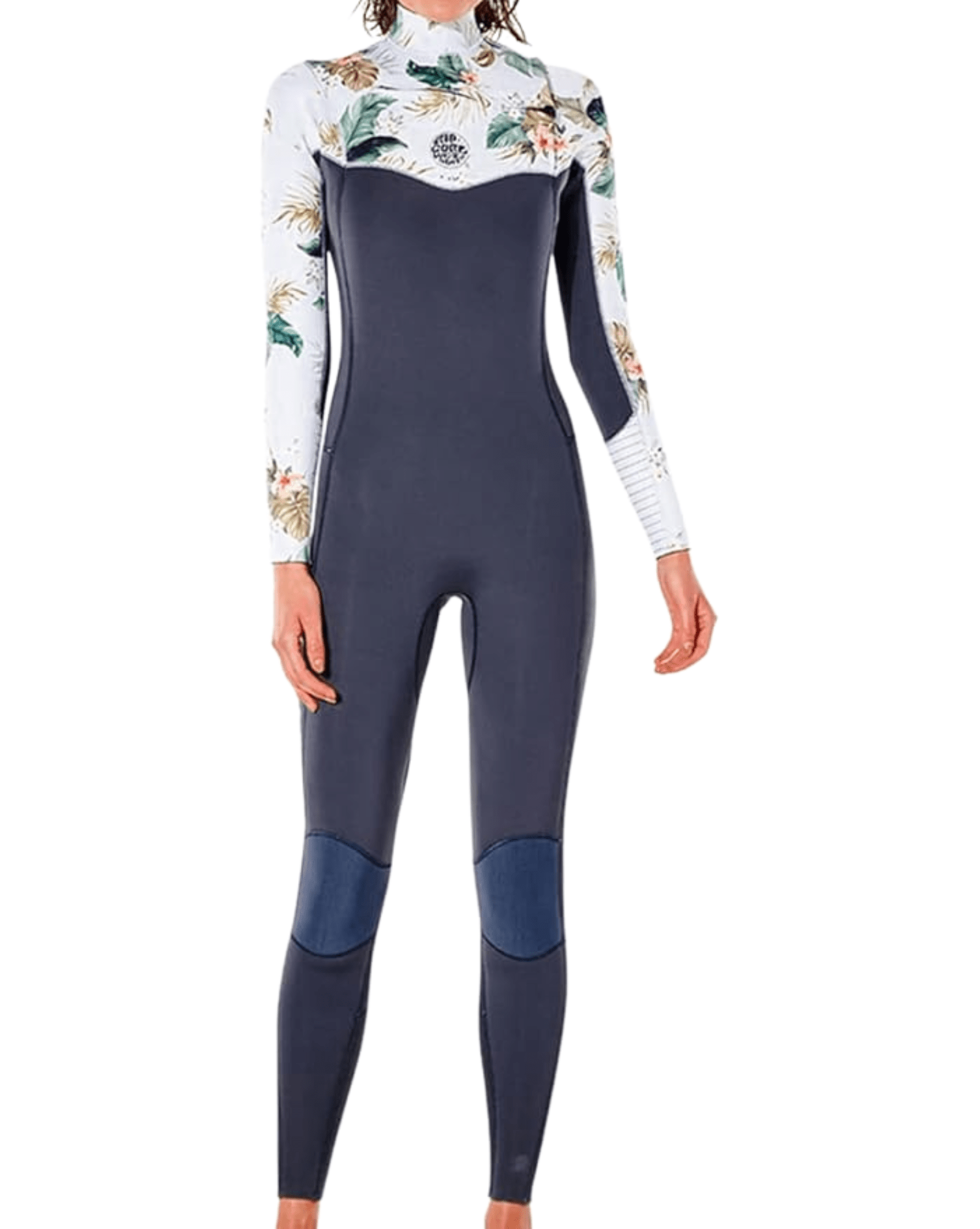 Ripcurl Womens D/Patrol 3/2 Chest Zip Charcoal