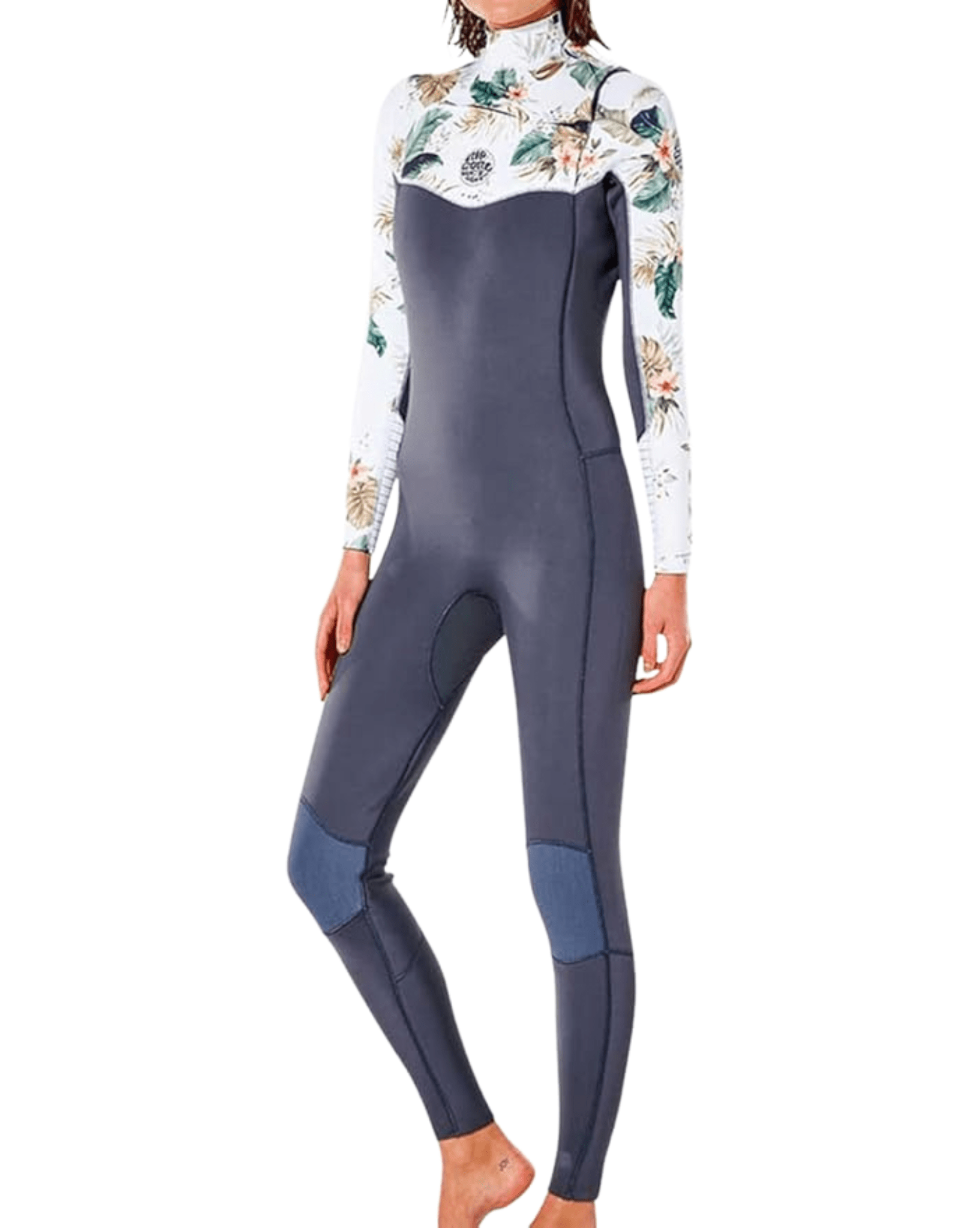 Ripcurl Womens D/Patrol 3/2 Chest Zip Charcoal