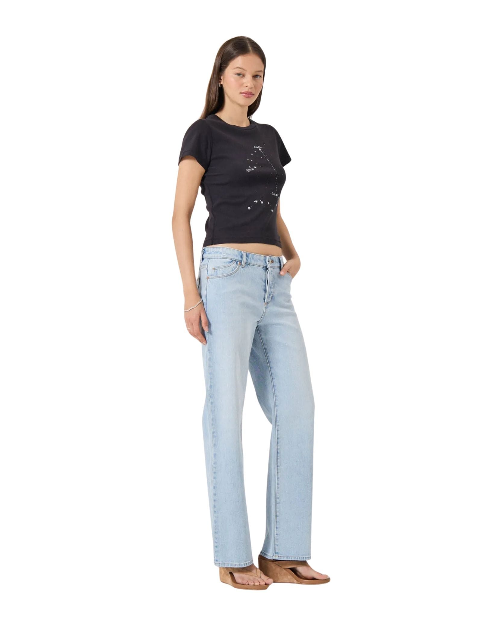Rollas Classic Tee Celestial
