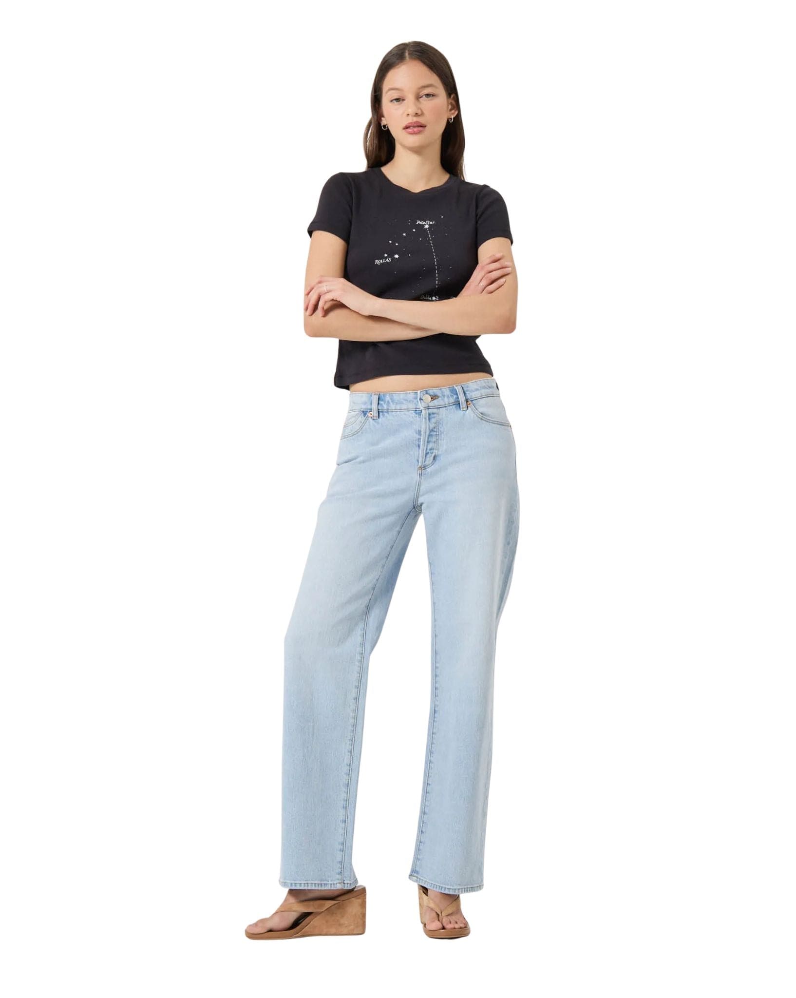 Rollas Classic Tee Celestial