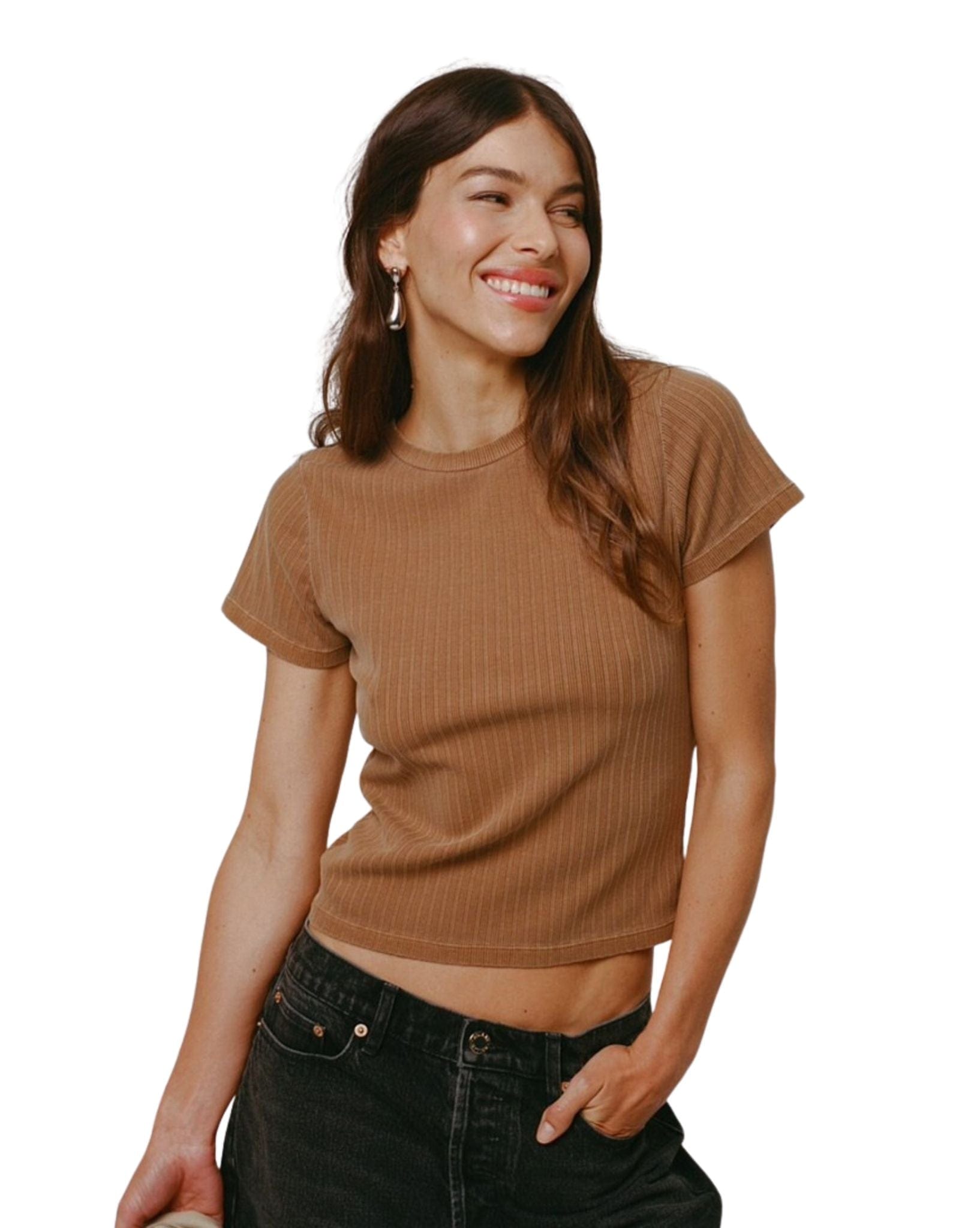 Rollas Classic Tee Rib