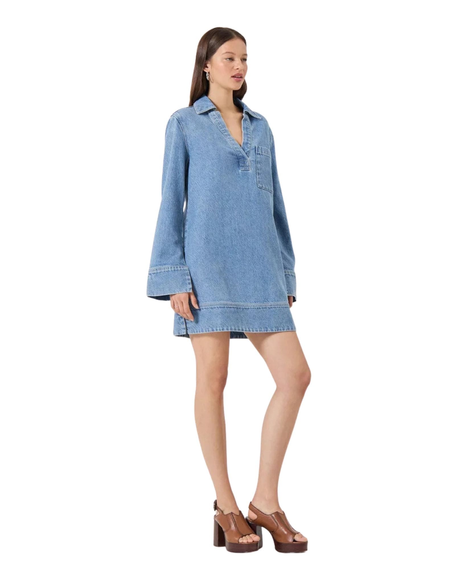 Rollas Marfa Tunic Lennon Stone