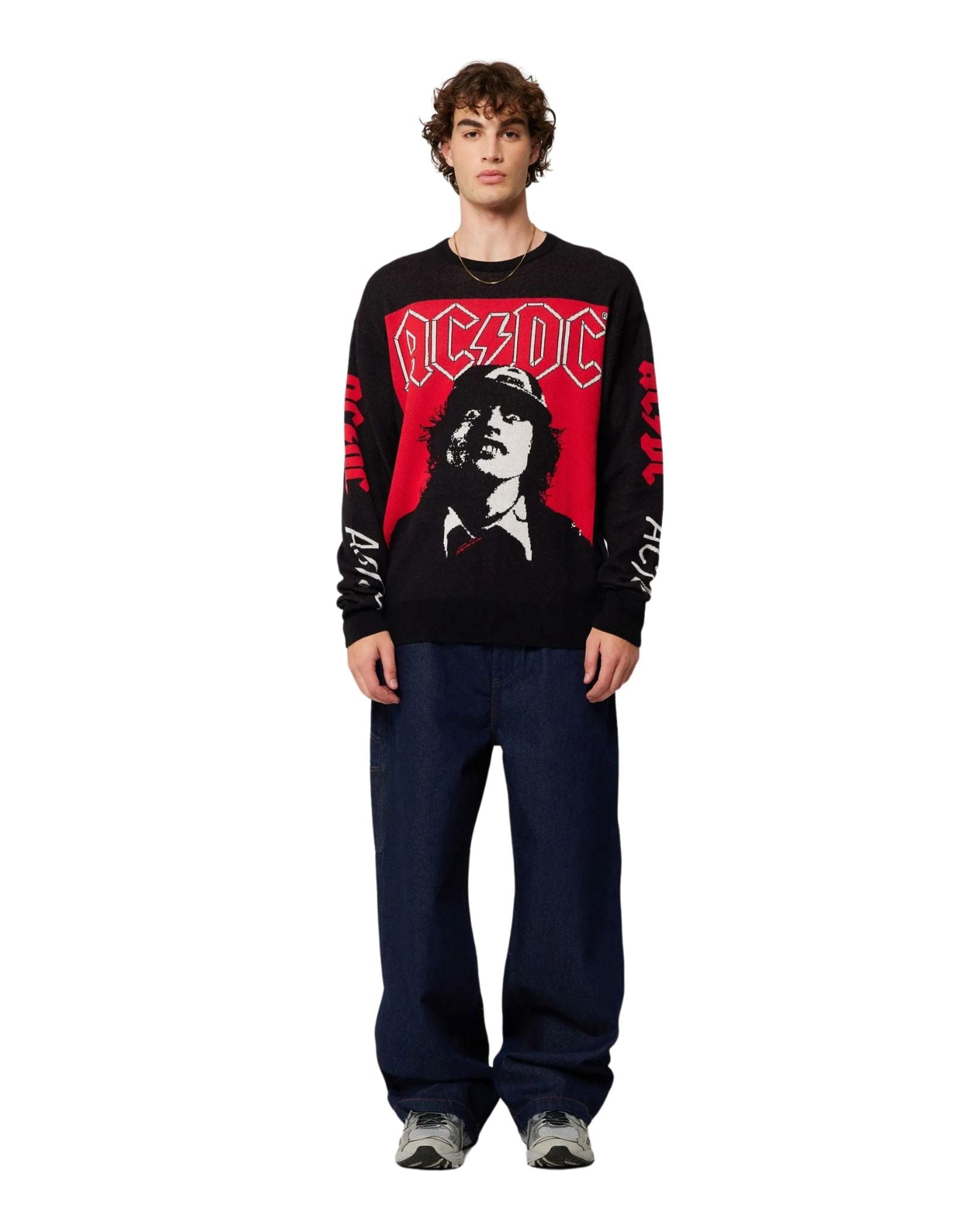 Rollas Mens ACDC Art Knit - Multi