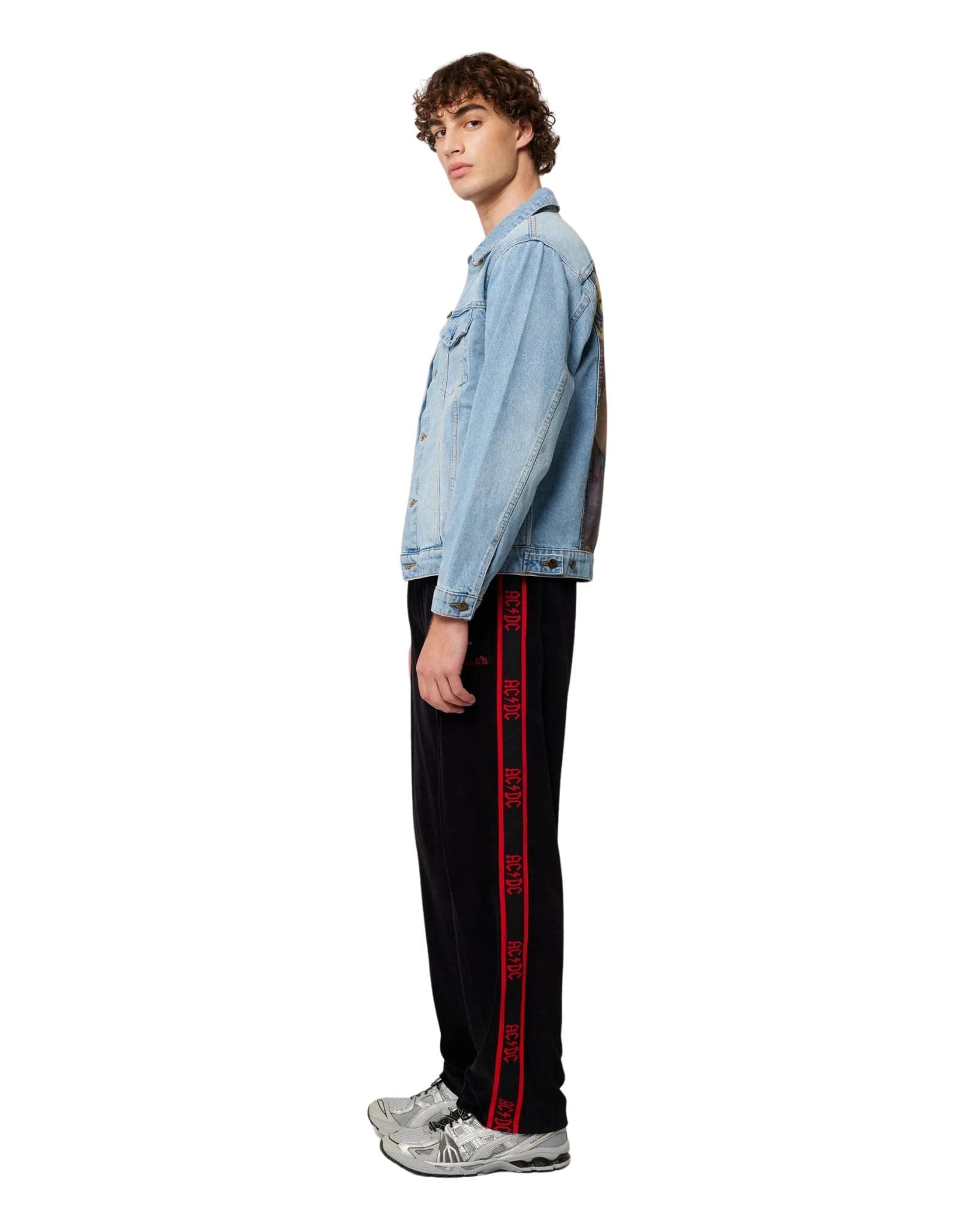 Rollas Mens Dirt Cheap Art Jacket - Light Blue
