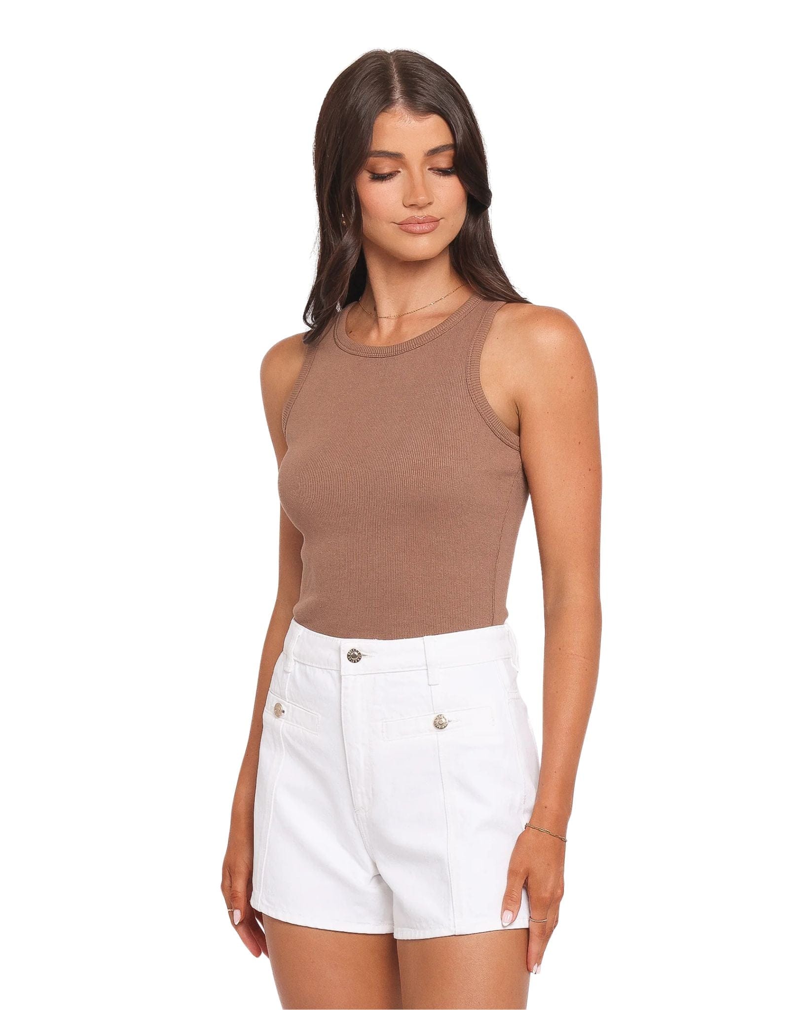 Rollas Mirage Short White Gold