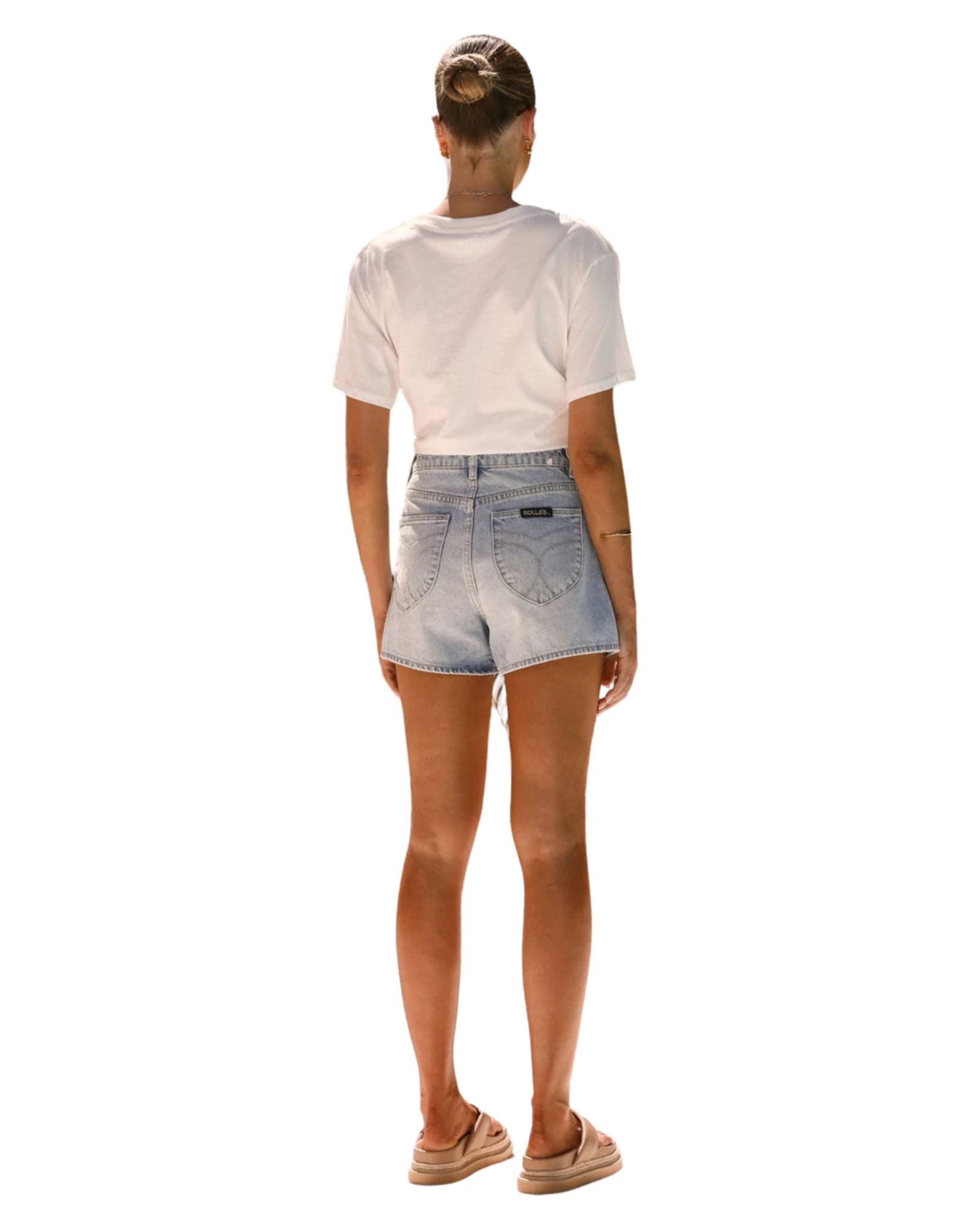 Rollas Original Short Longbeach - Light Vintage Blue