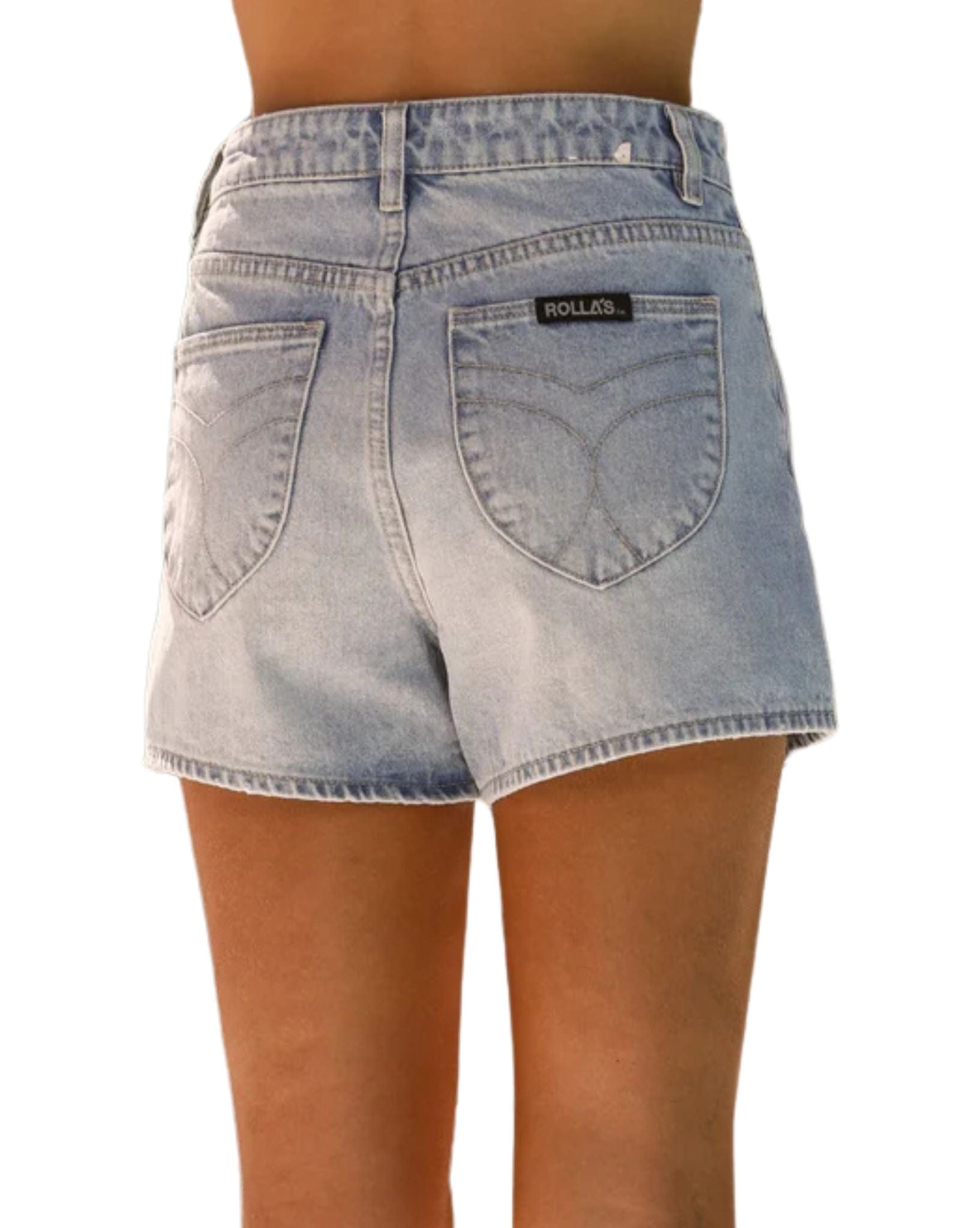 Rollas Original Short Longbeach - Light Vintage Blue