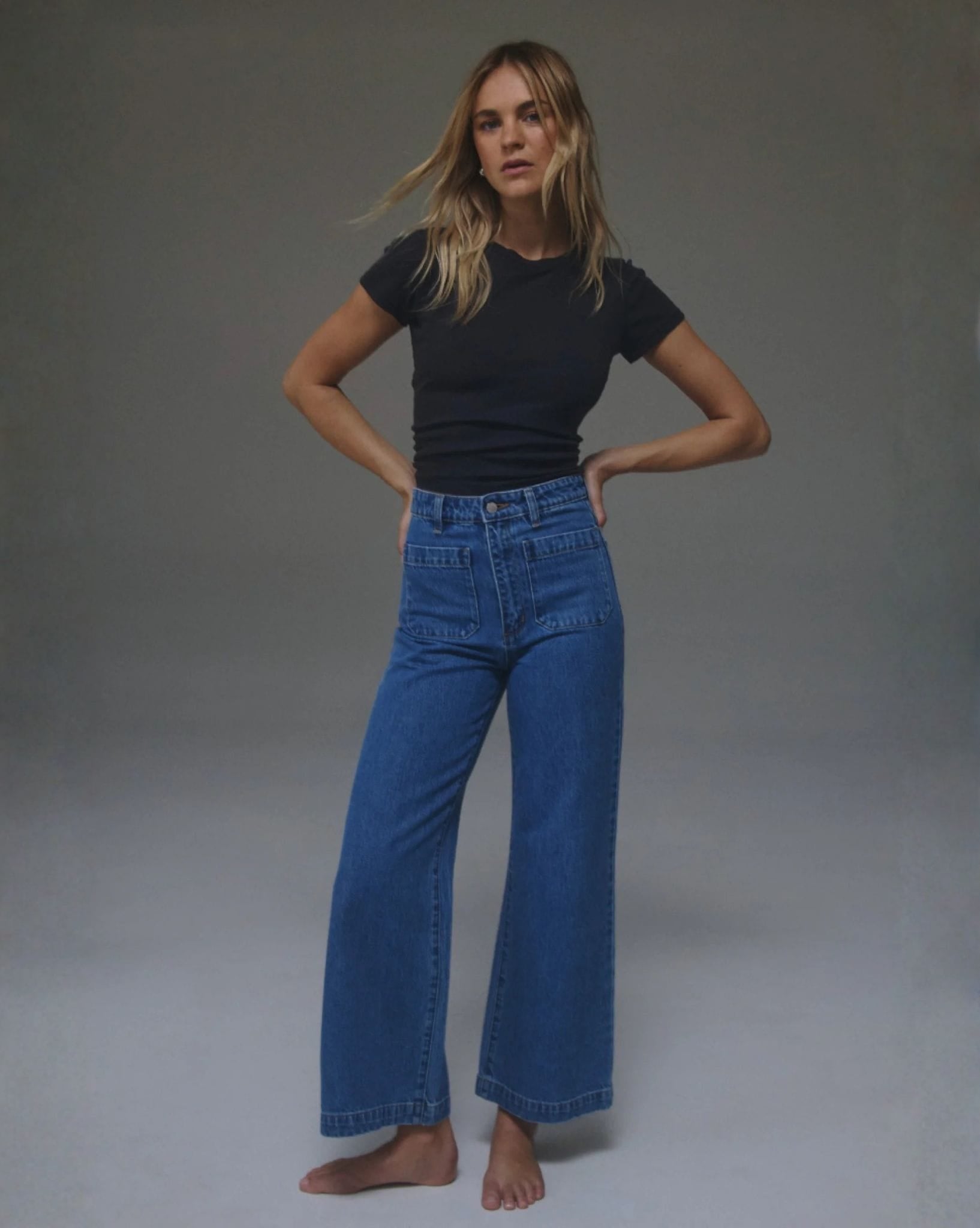 Rollas Sailor Jean - Ashley Blue