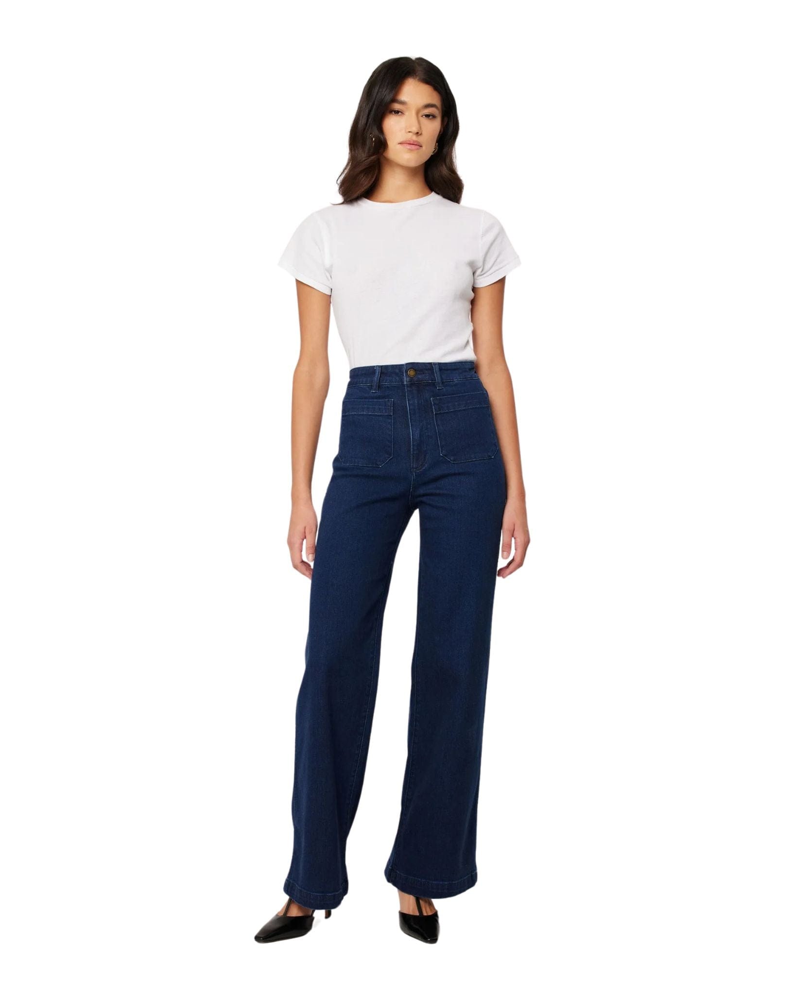 Rollas Sailor Jean Dark Stone - Dark Vintage Indigo