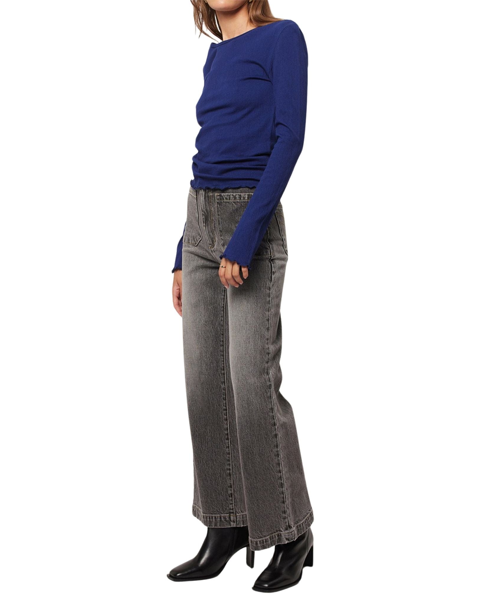 Rollas Sailor Stone Black Jeans