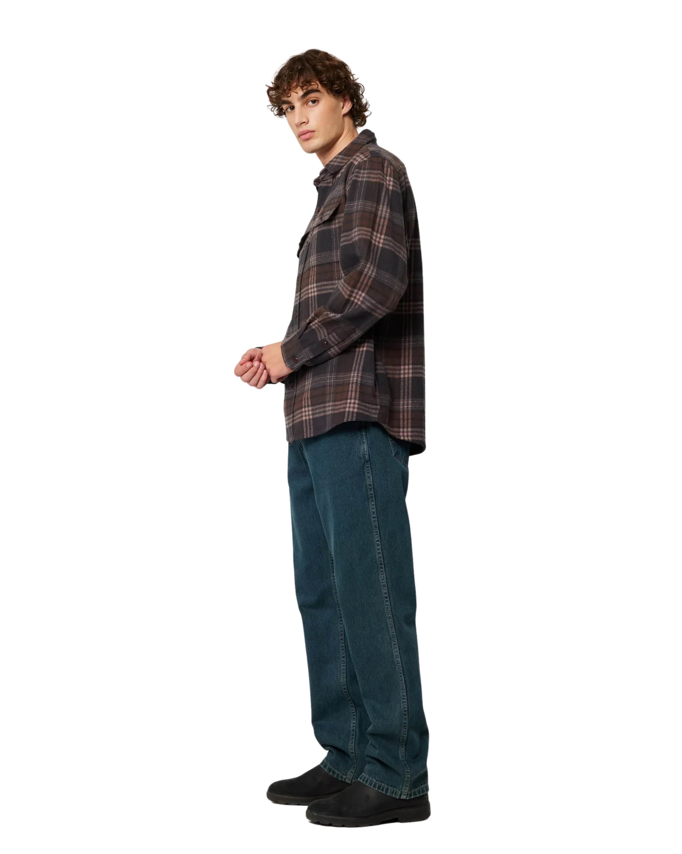 Rollas Trailer Check Shirt