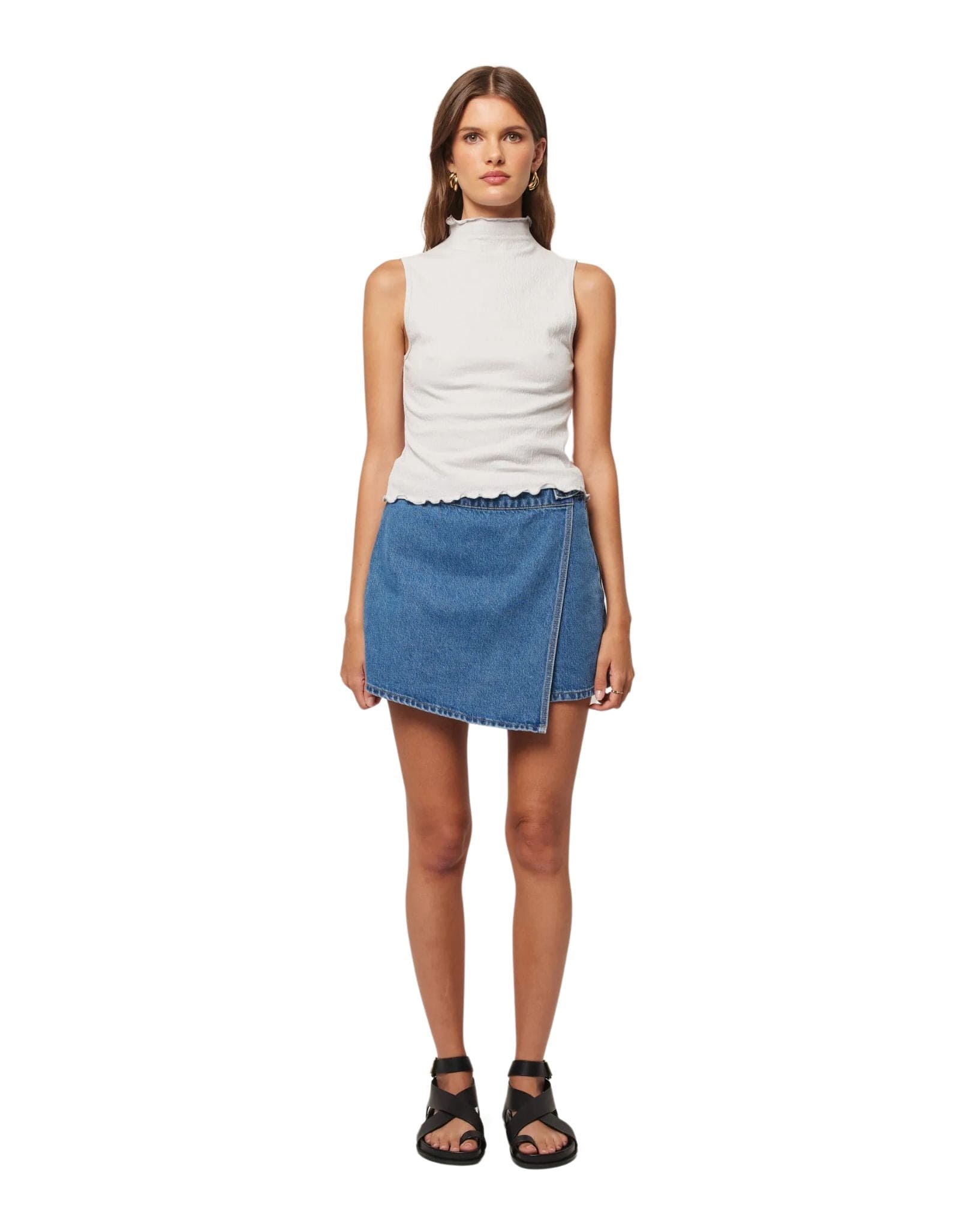 Rollas Women's Skort River Blue