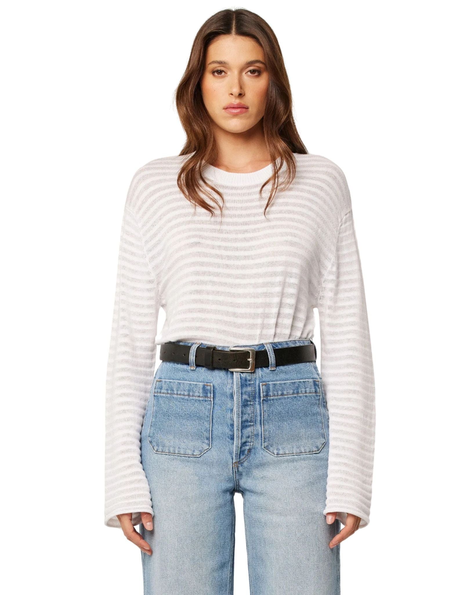 Rollas Womens Edgar L/S Tee