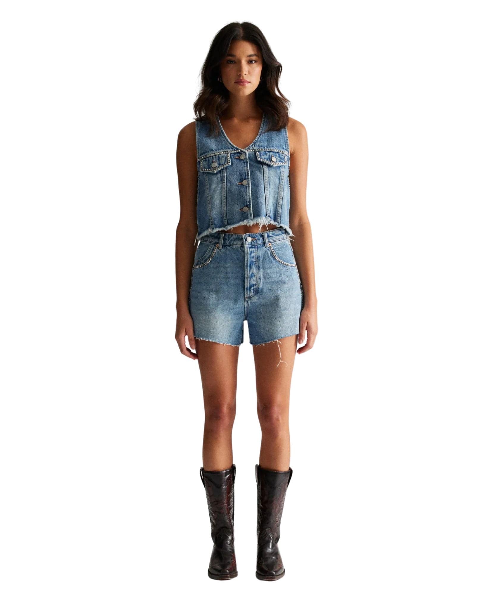 Rollas Womens Mirage Short - Stud