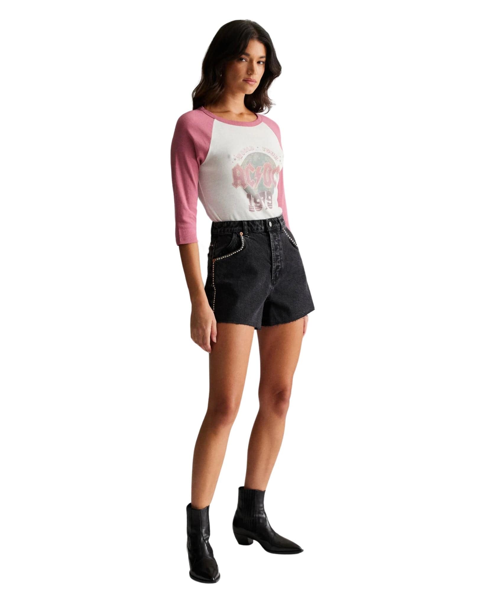 Rollas Womens Mirage Short Thunder Stud
