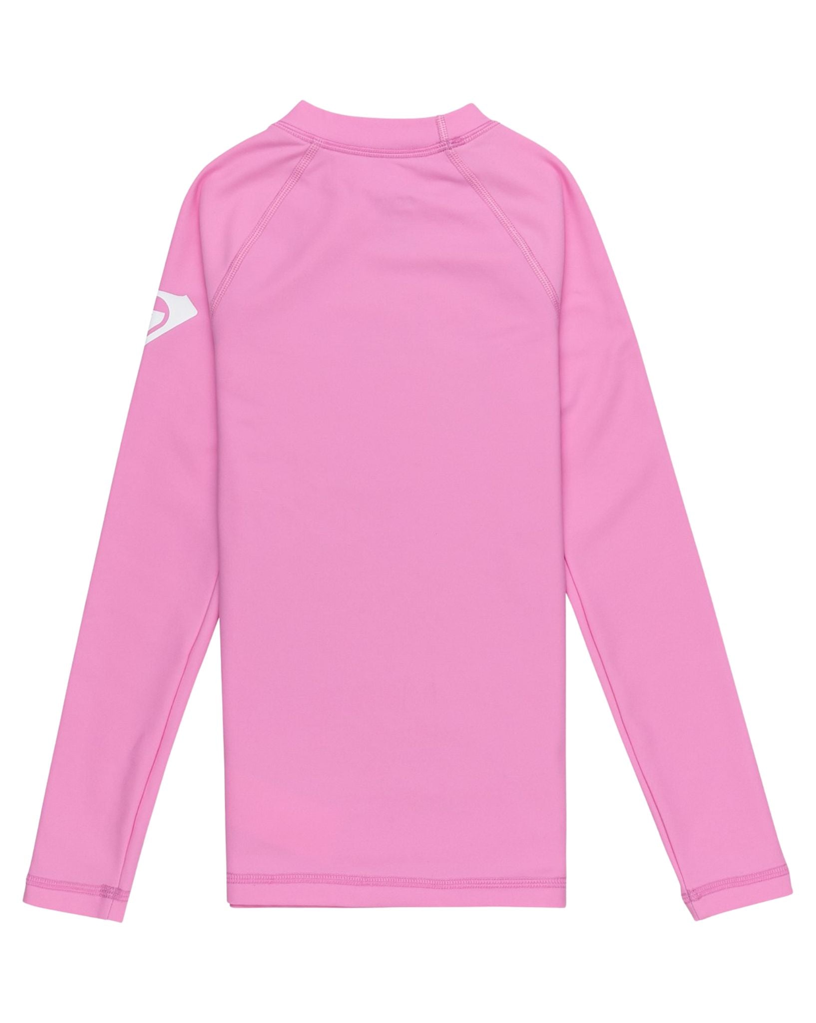 Roxy Girls Heater Ls Lycra Rash Vest - Cyclamen