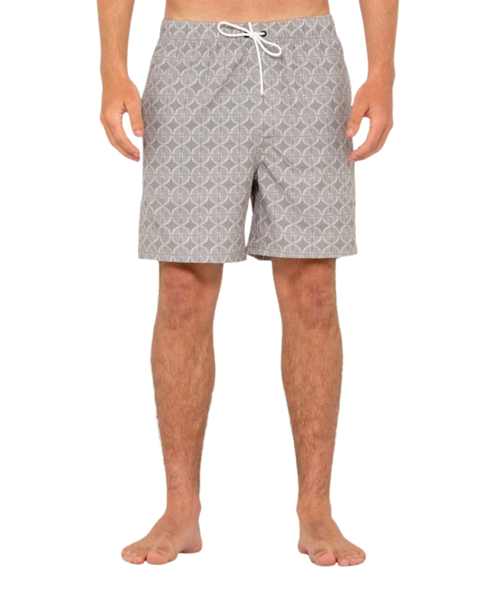 Rusty All Over Elastic Waist Boardshort