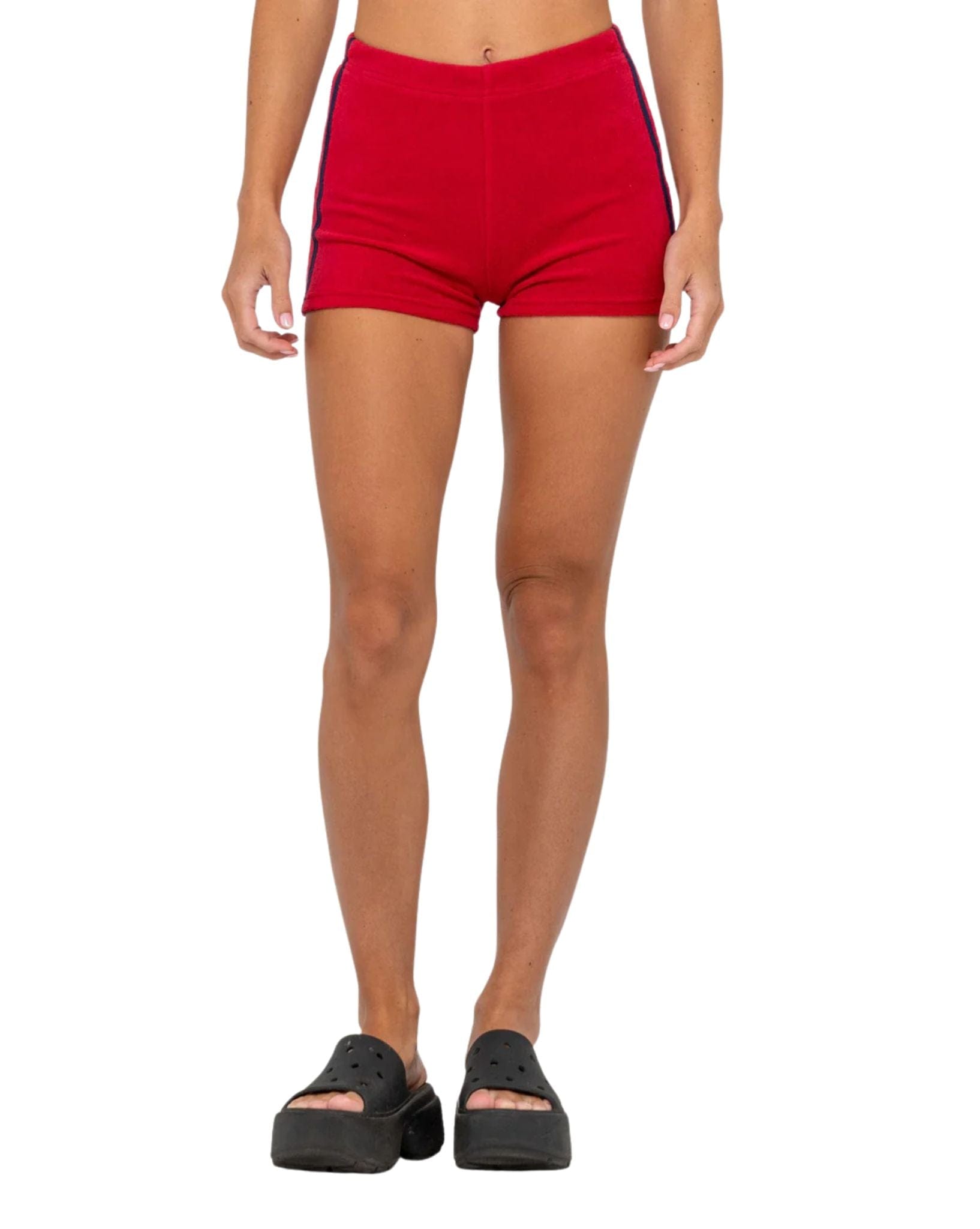 Rusty Bodhi Towelling Booty Short