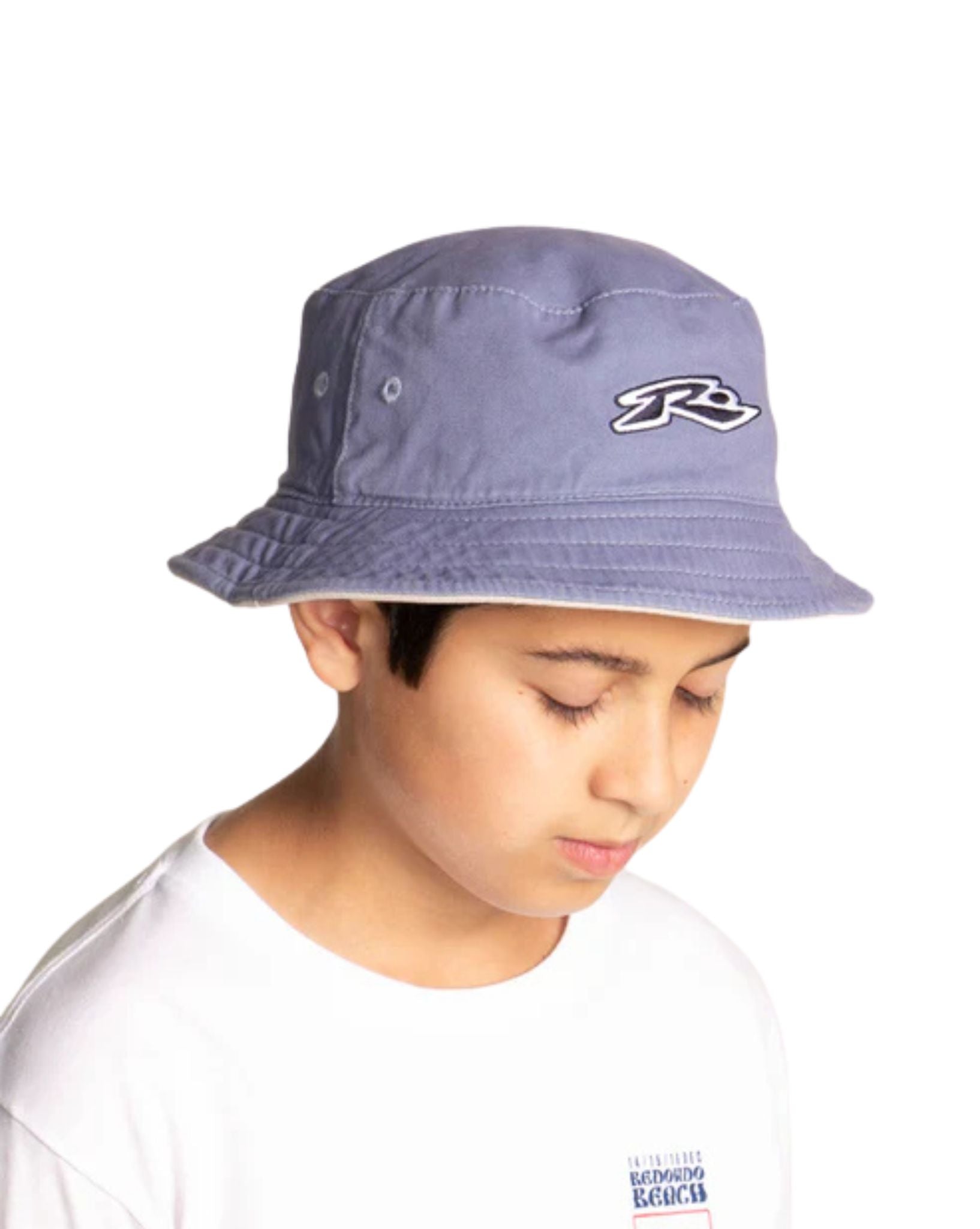 Rusty Boys Kick Flip Reversible Bucket Hat