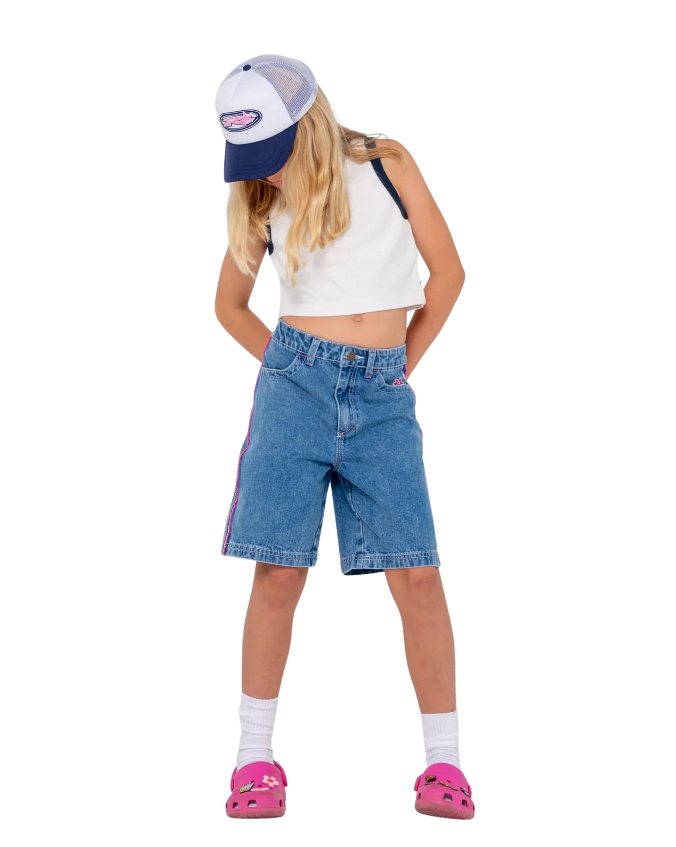 Rusty Bright Star Trucker Cap Girls