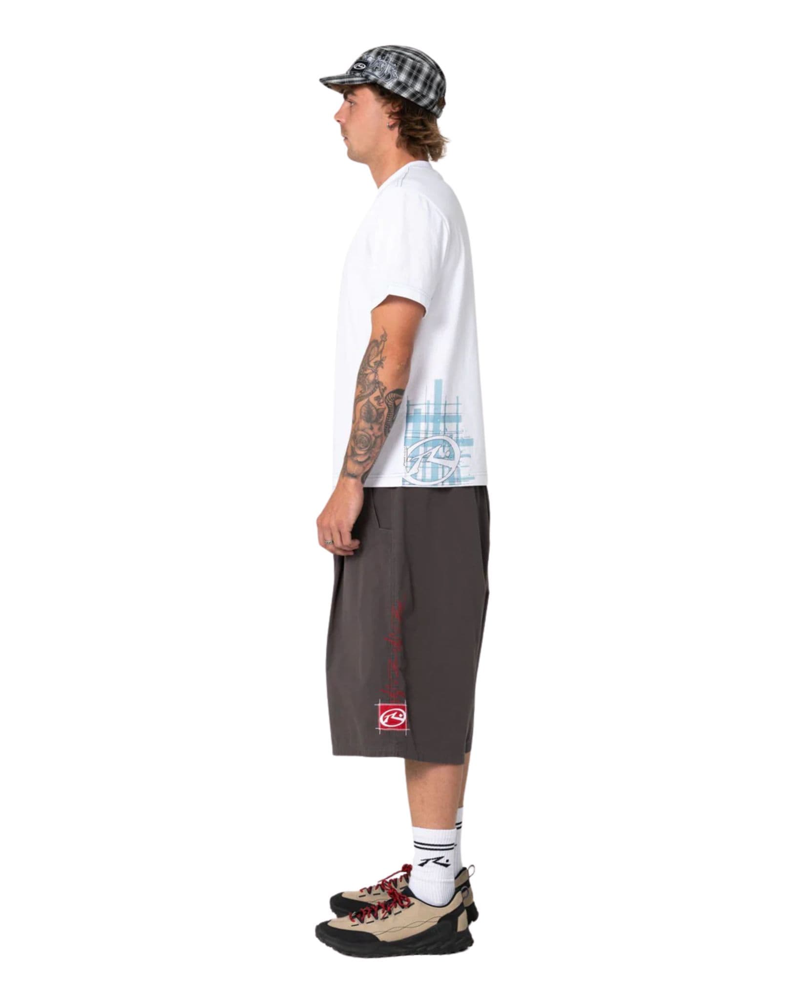 Rusty Check Wise Short Sleeve Tee