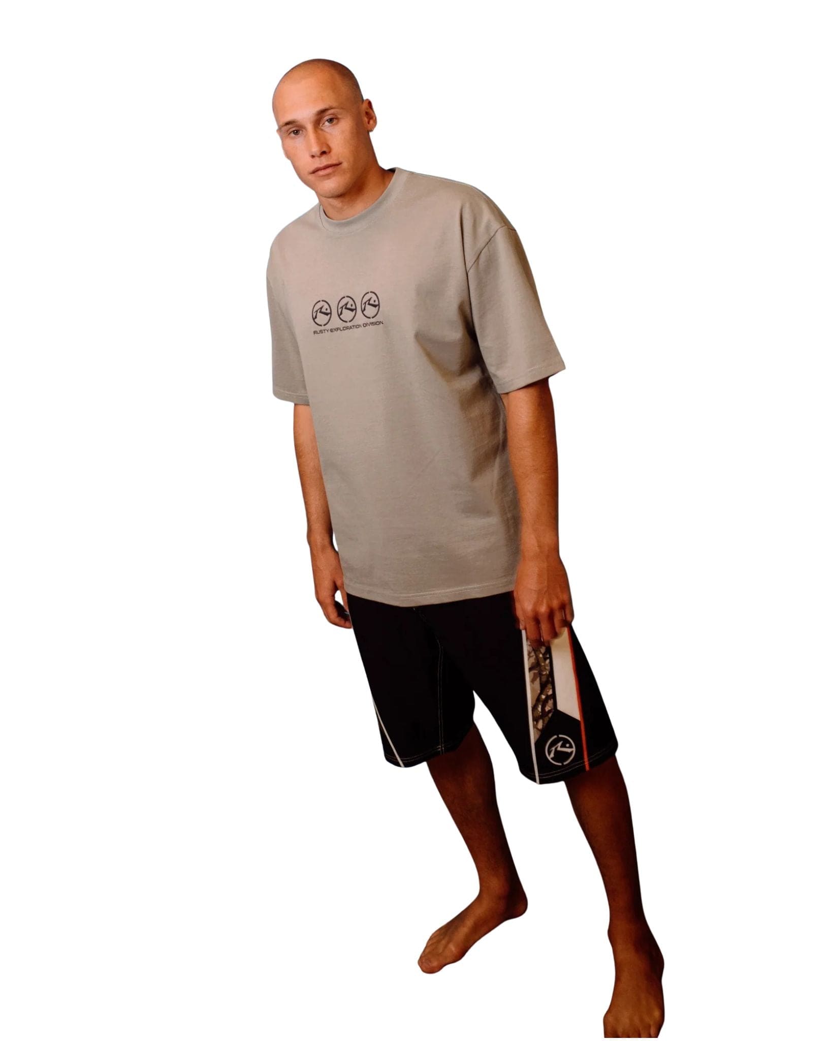 Rusty Chopper Treed Fixed Waist Boardshort