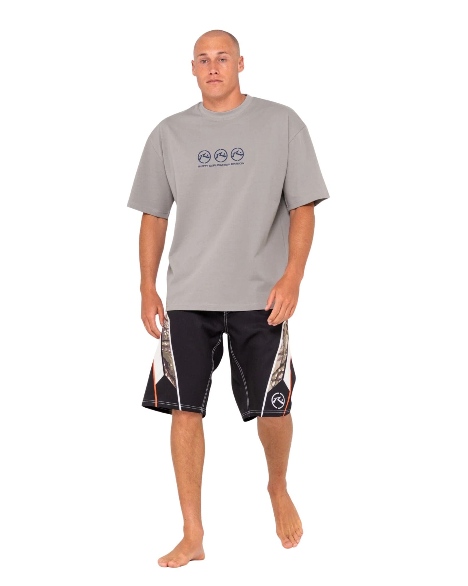 Rusty Chopper Treed Fixed Waist Boardshort