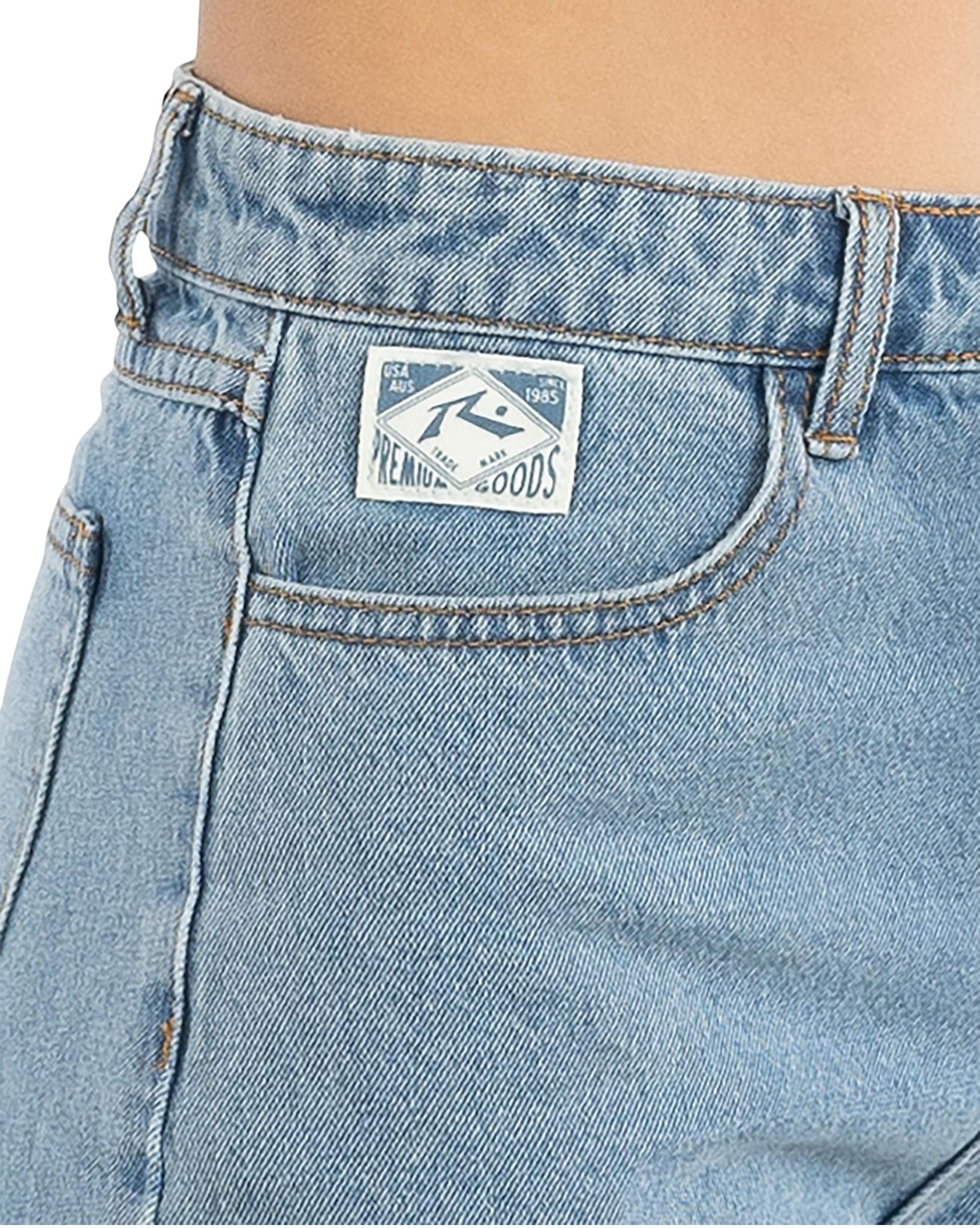 Rusty Cyprus High Denim Short Girls