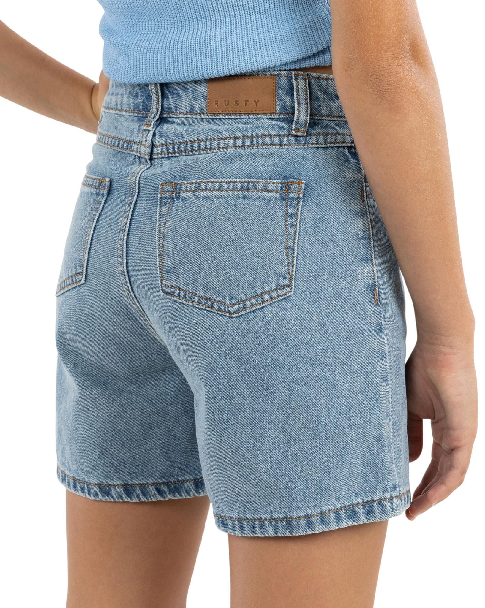 Rusty Cyprus High Denim Short Girls