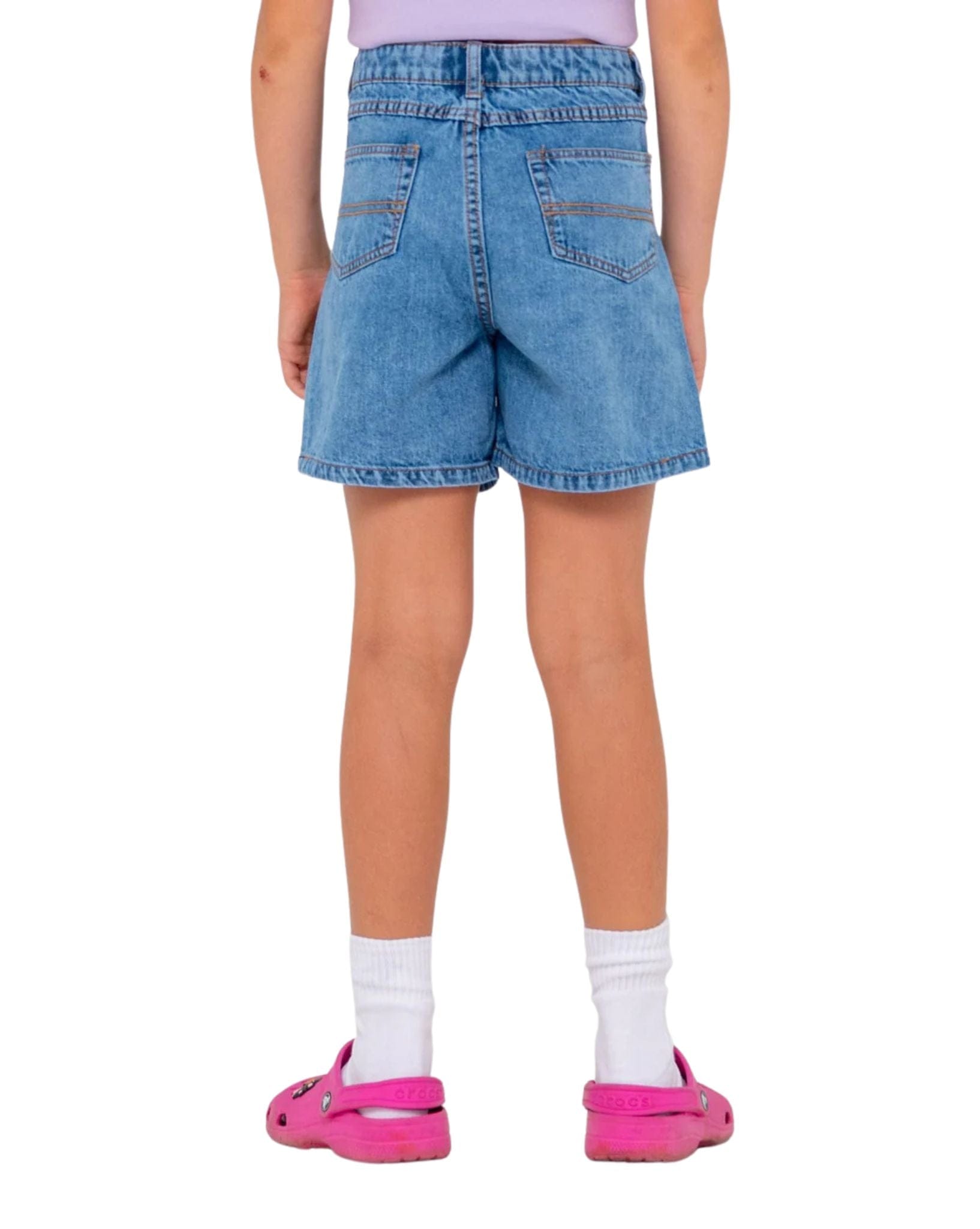 Rusty Cyprus High Denim Short Girls