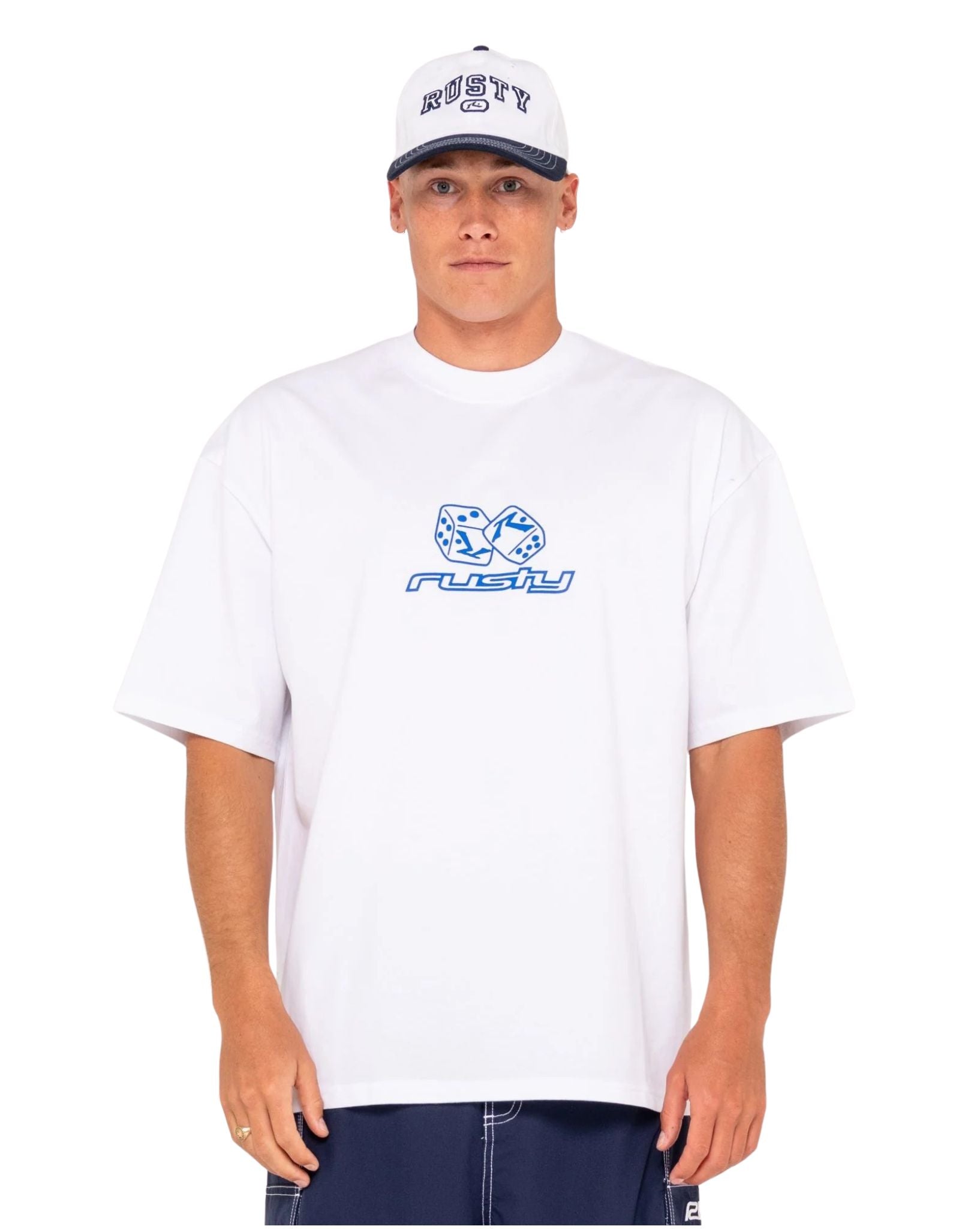 Rusty Double Or Nothin Short Sleeve Tee