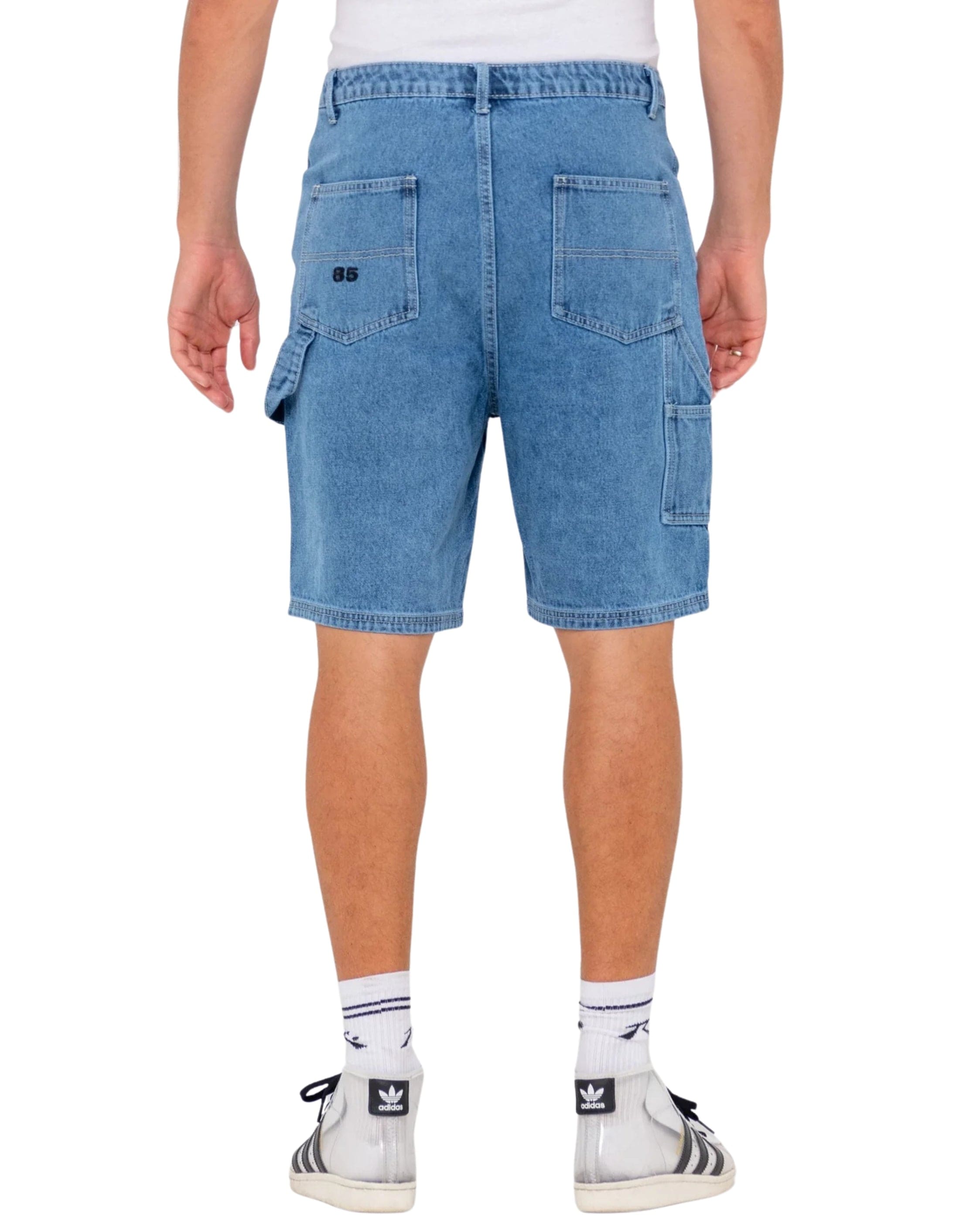 Rusty Dungaree Denim 20" Relaxed Jort