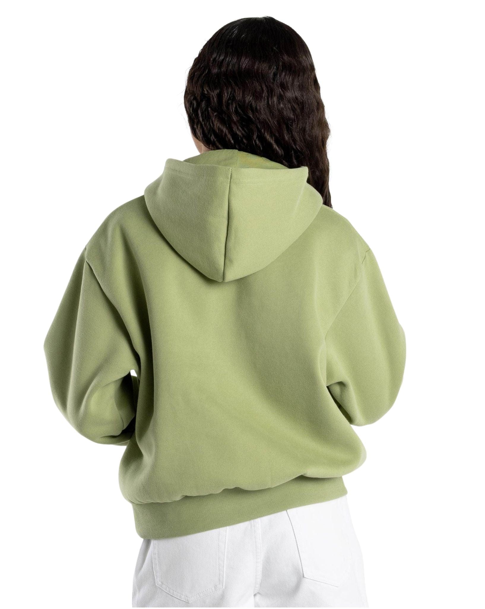 Rusty Essentials Hooded Fleece Girls - Shadow Army