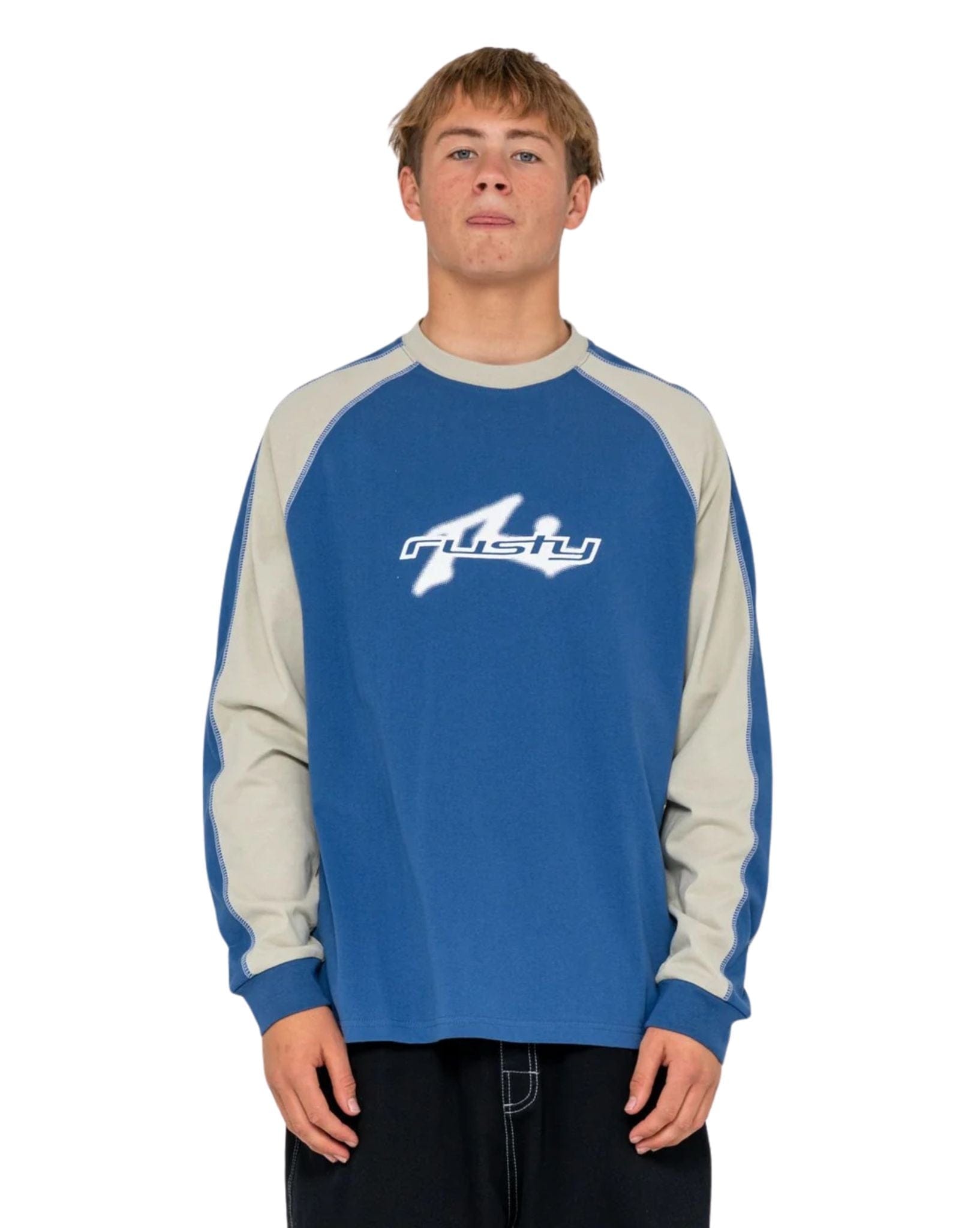 Rusty Fade-R Long Sleeve Tee