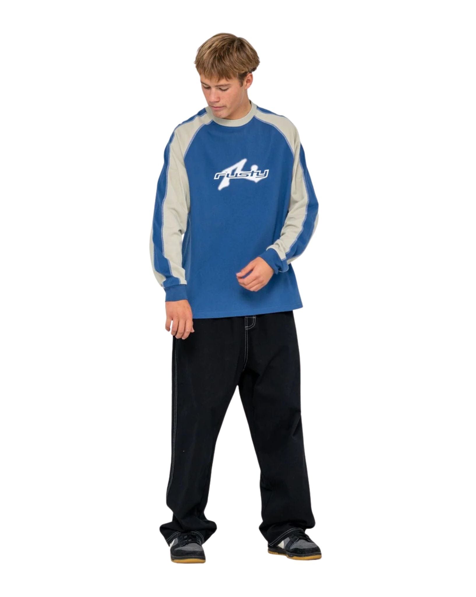 Rusty Fade-R Long Sleeve Tee