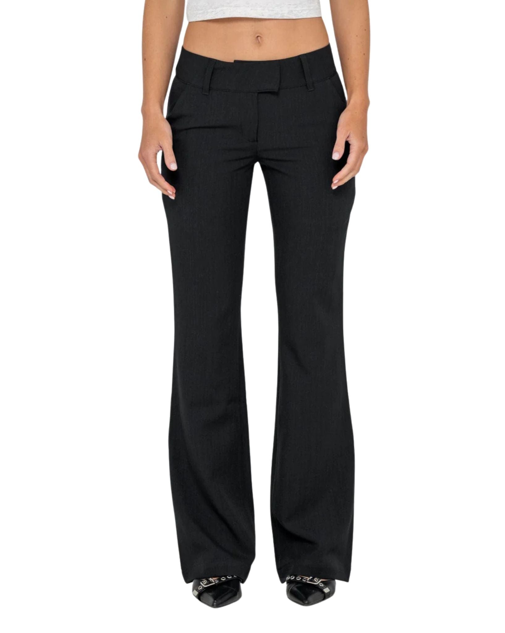 Rusty Finance Mummy Low Rise Suit Pant