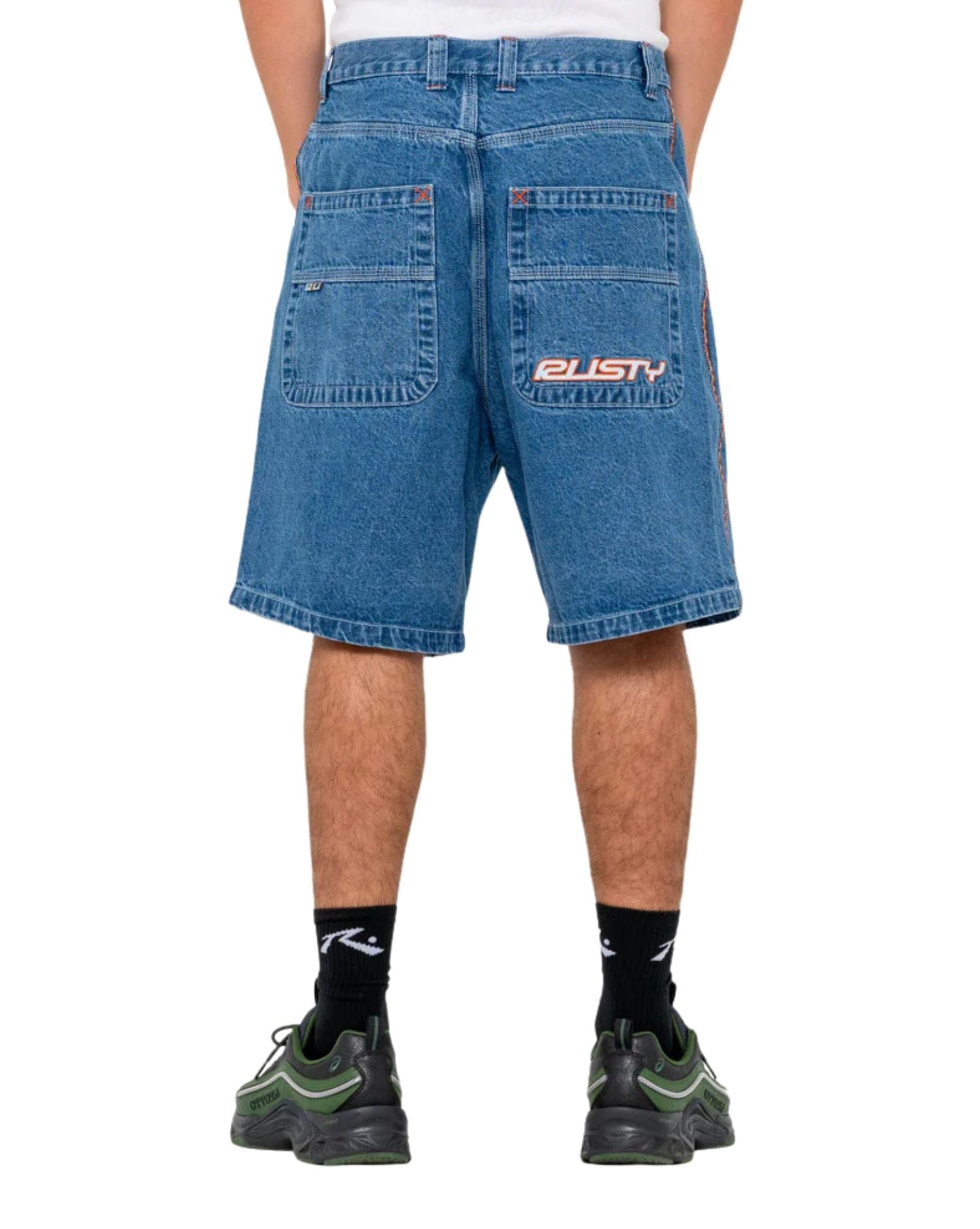 Rusty Flip Daddy 2.0 22" Baggy Jort - Middy Blue