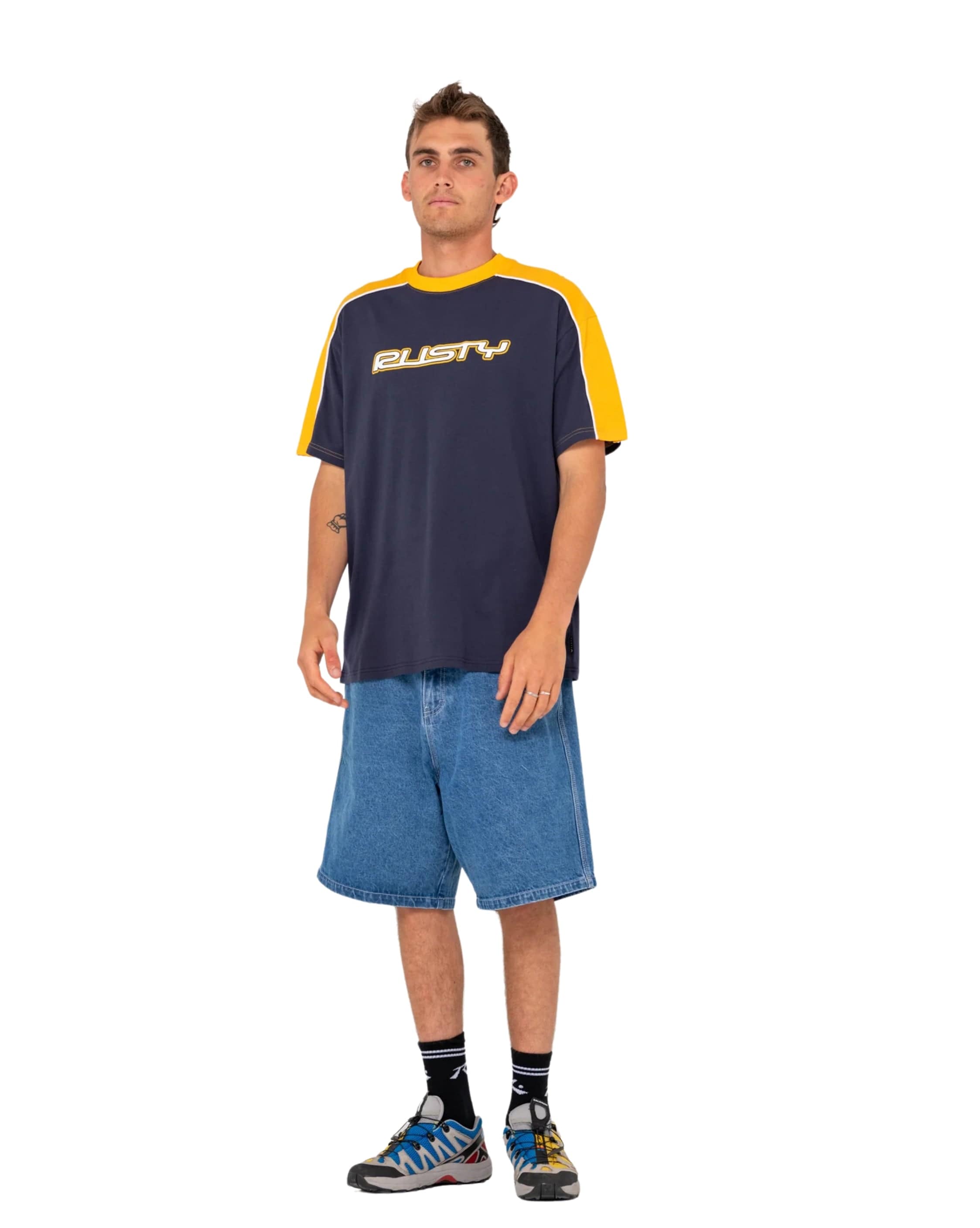 Rusty Flip Daddy 22" Tapeless Baggy Jort