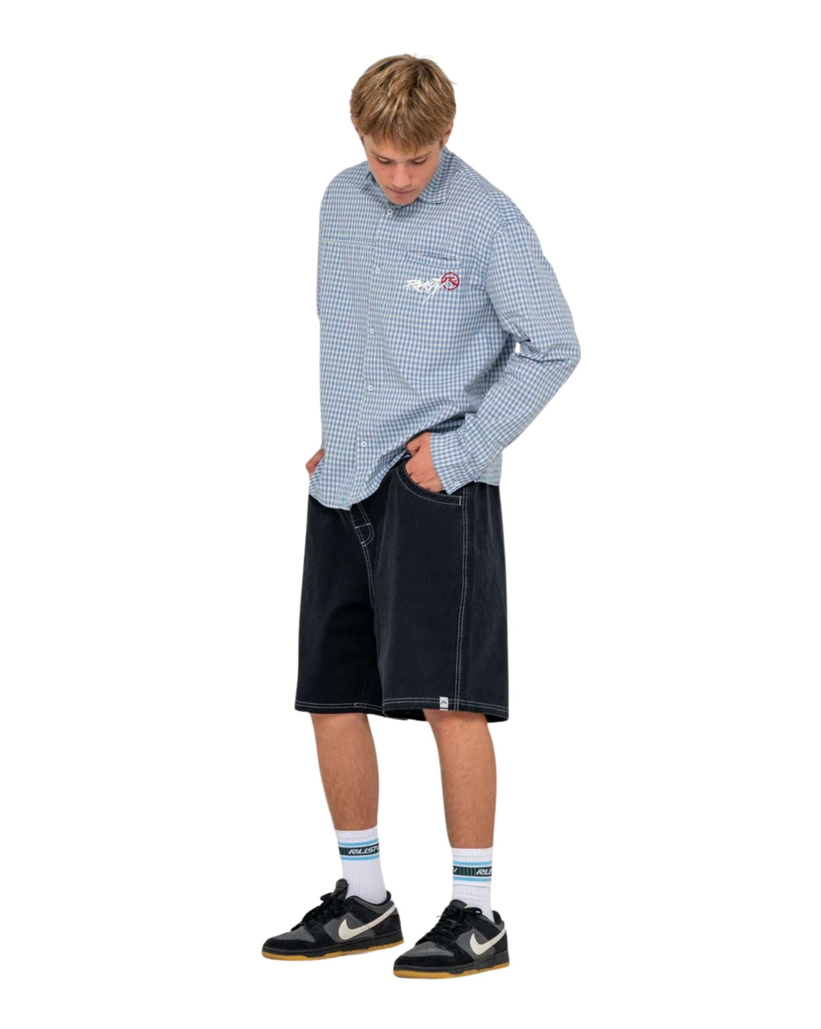 Rusty Flip Daddy Elastic Baggy Short