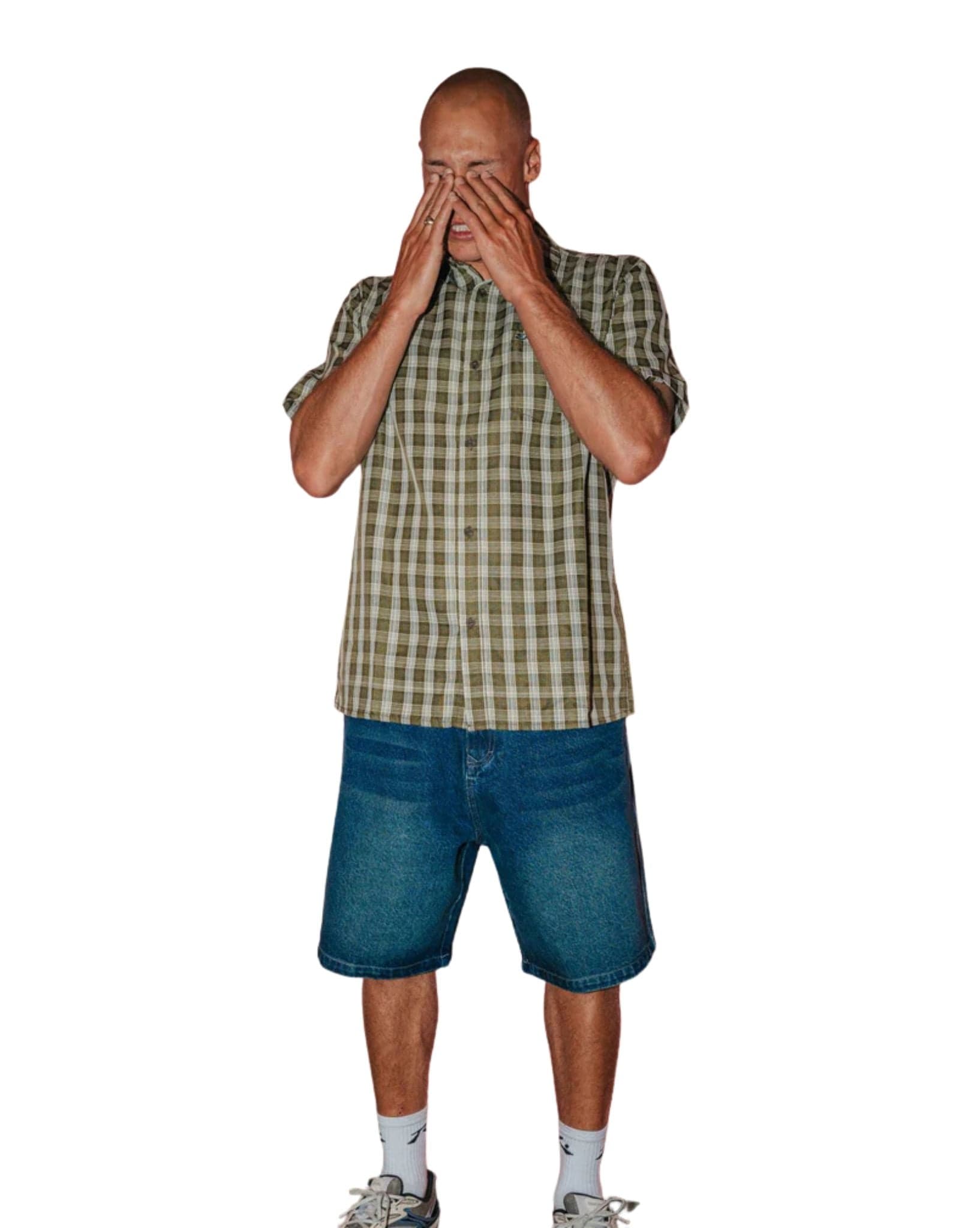 Rusty Flip Daddy Tapeless Jort - Dark N Dirty