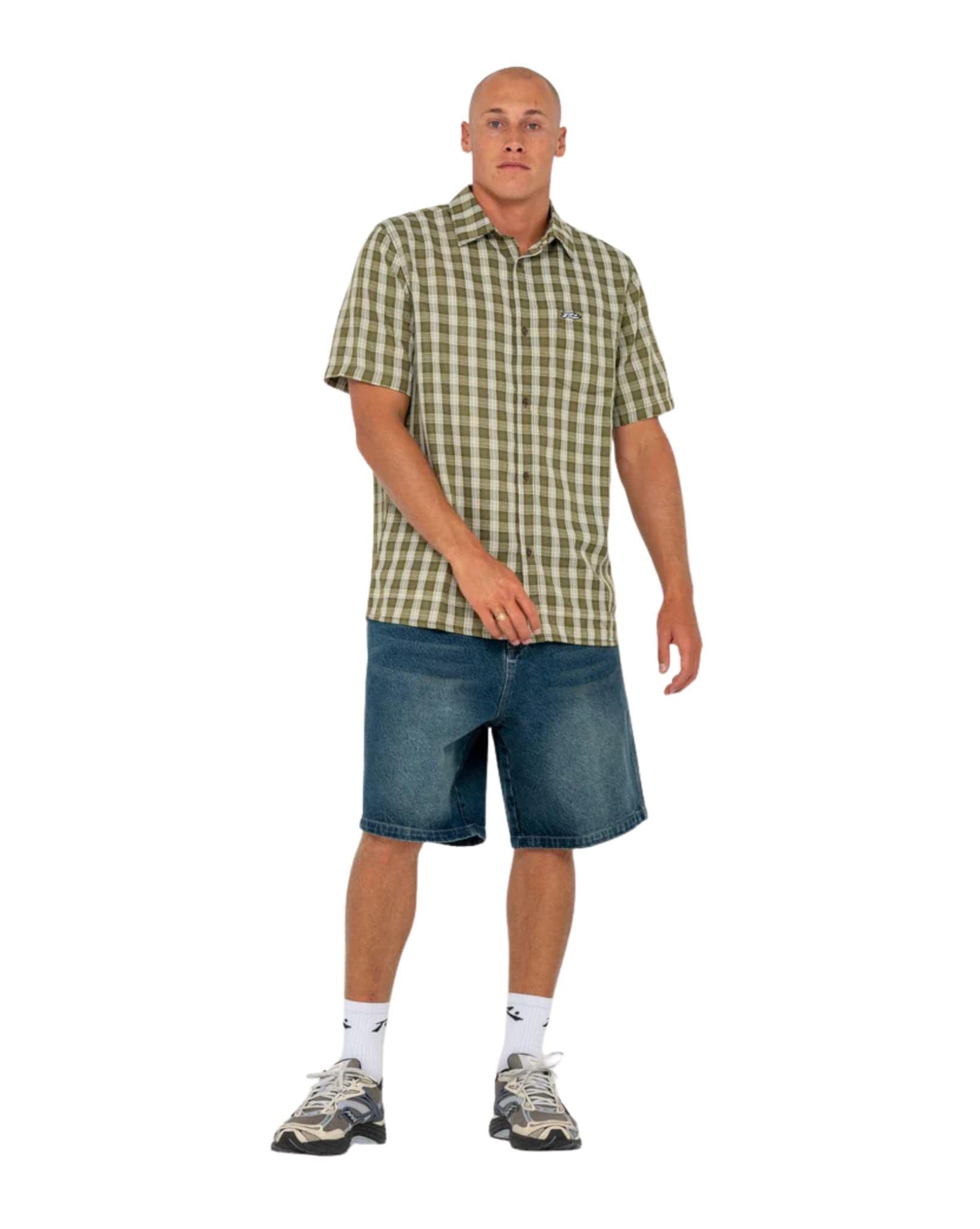 Rusty Flip Daddy Tapeless Jort - Dark N Dirty