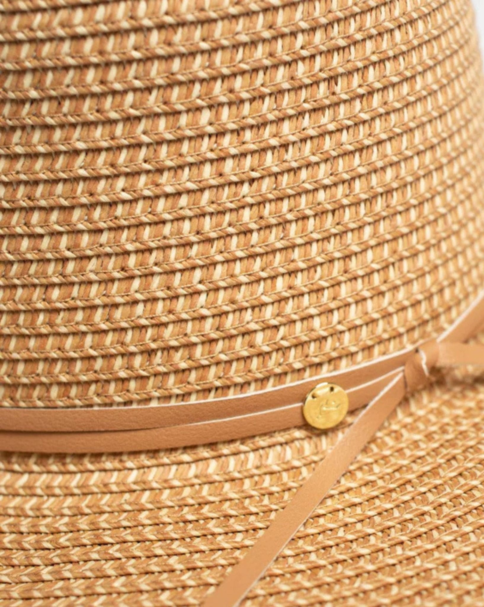 Rusty Gisele Straw Hat