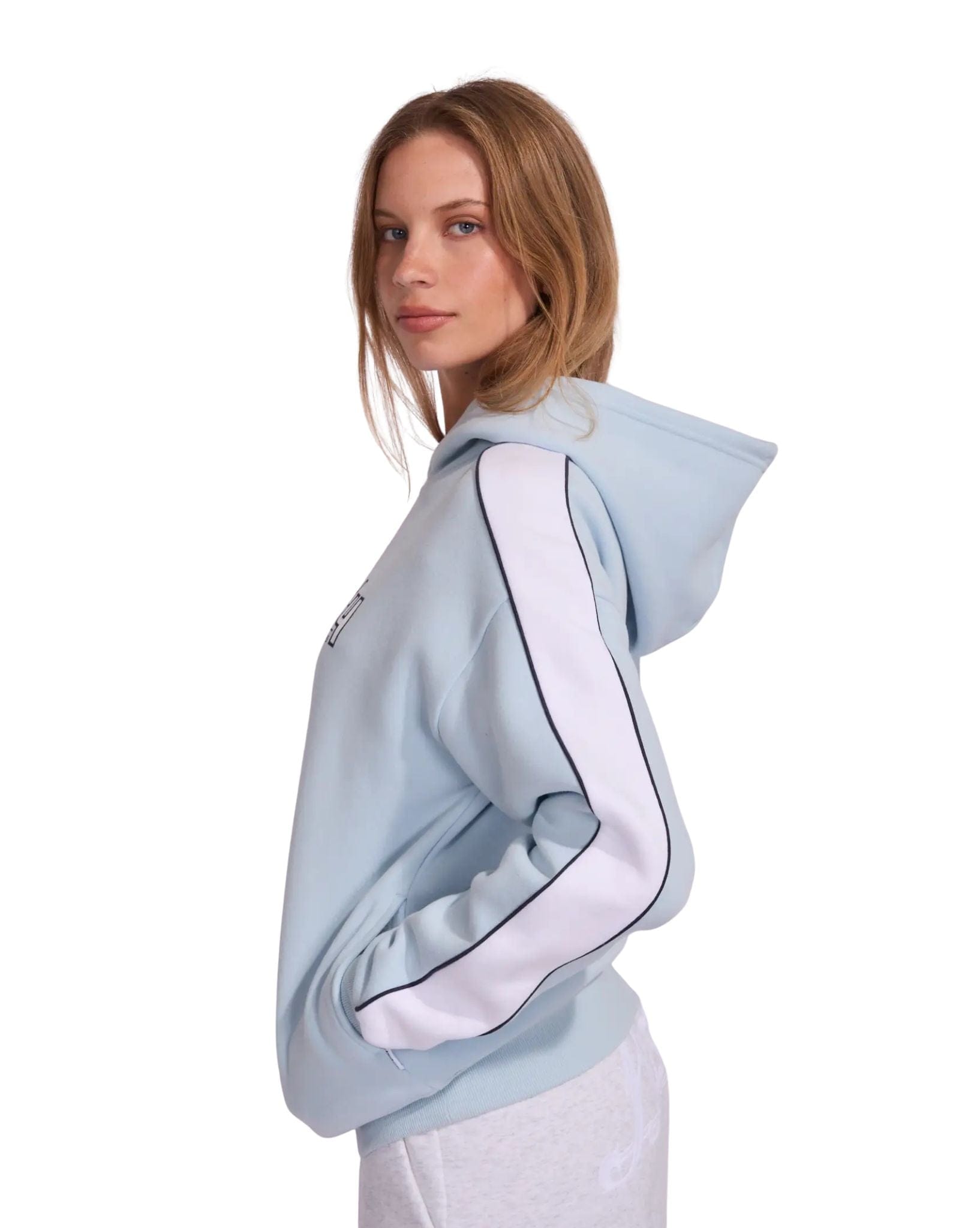 Rusty Hailstone Oversized Hooded Fleece