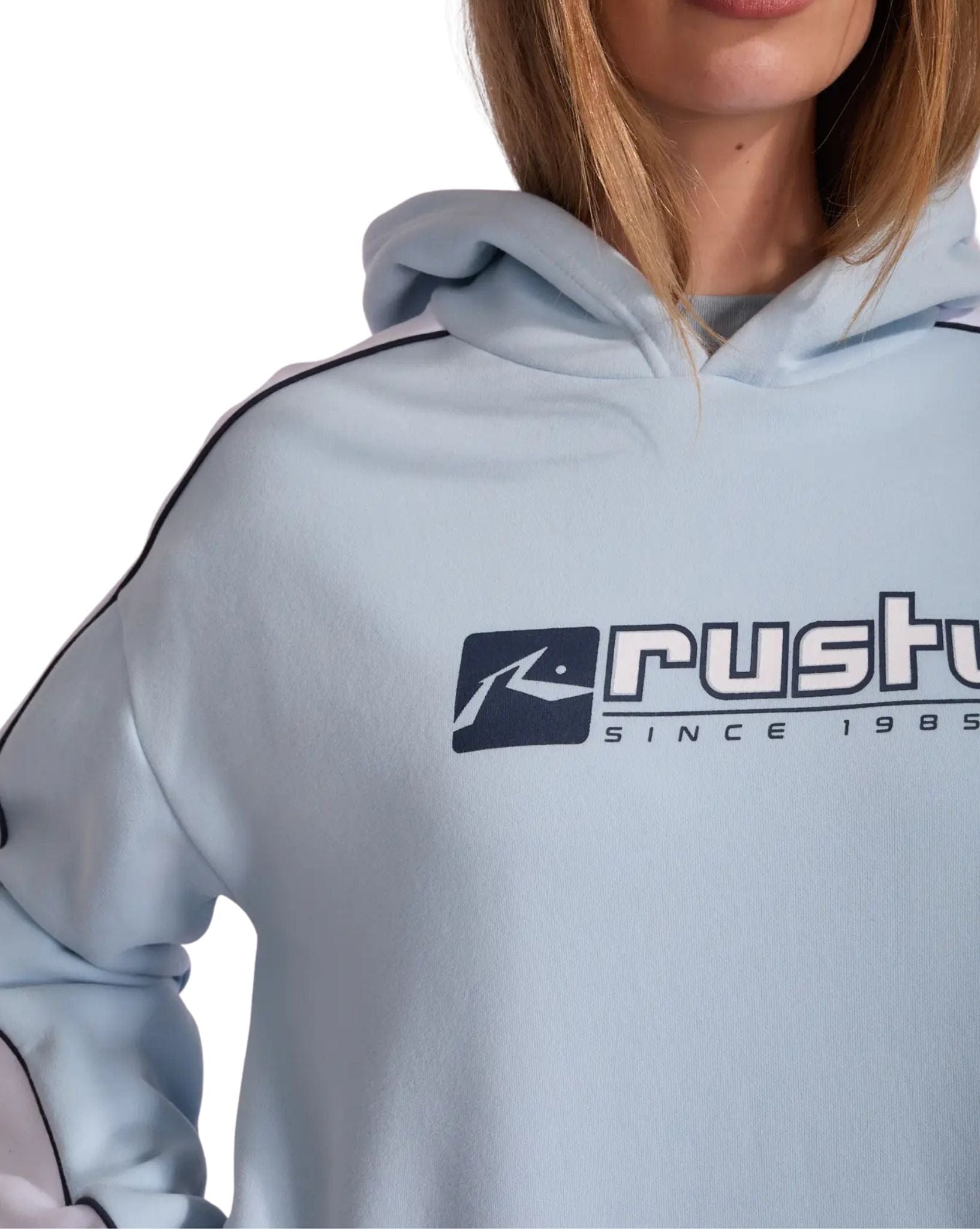 Rusty Hailstone Oversized Hooded Fleece