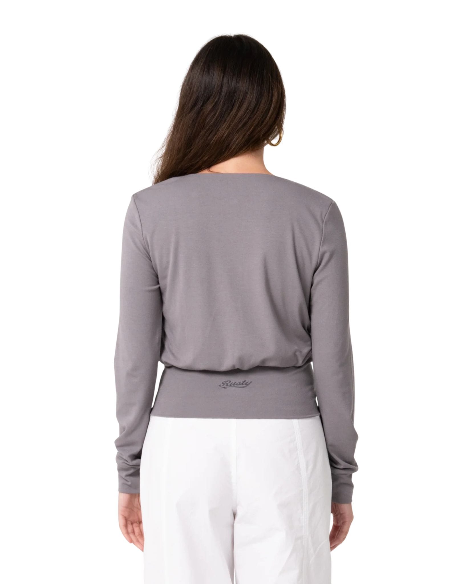 Rusty Honey Slouch L/S Top