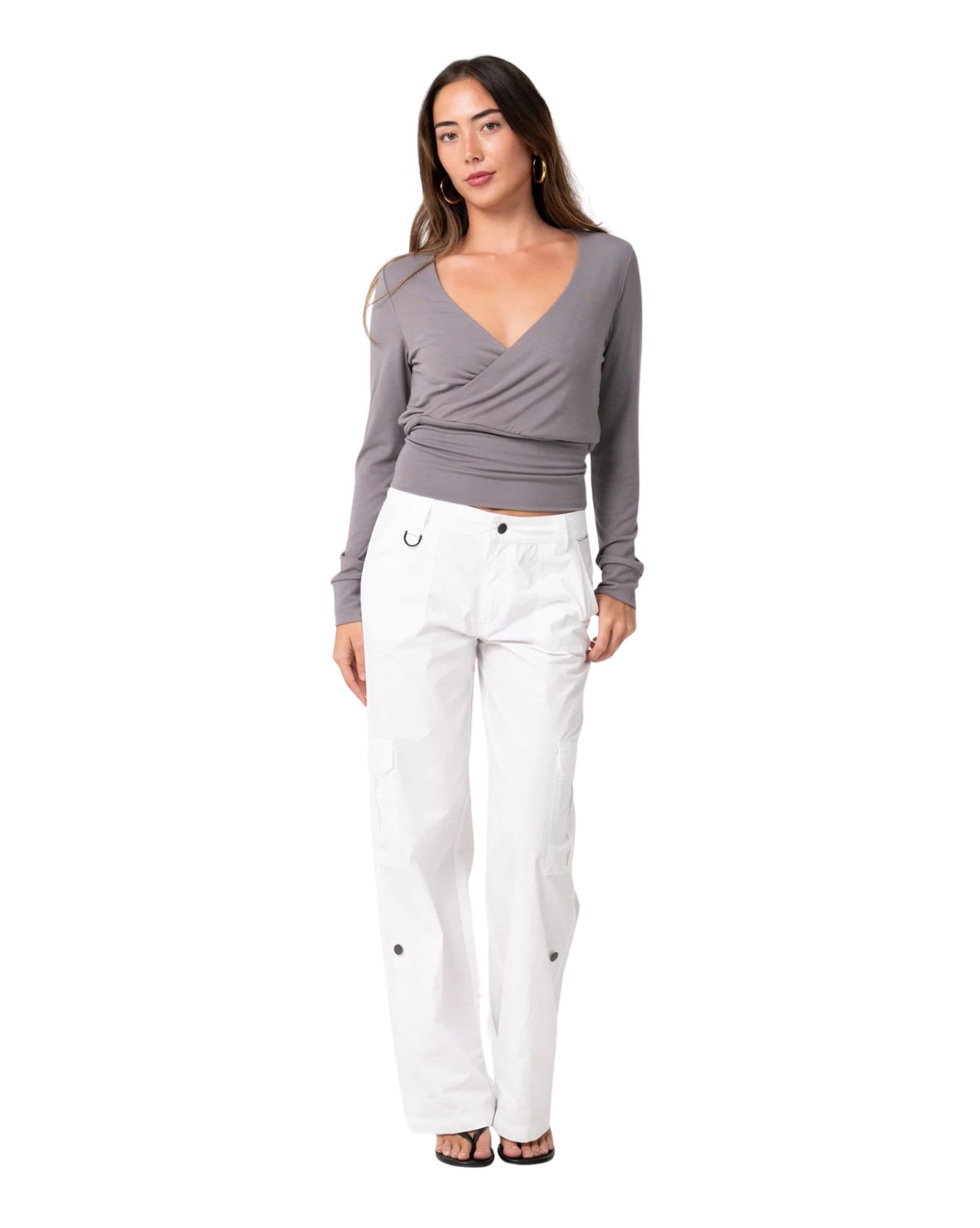 Rusty Honey Slouch L/S Top