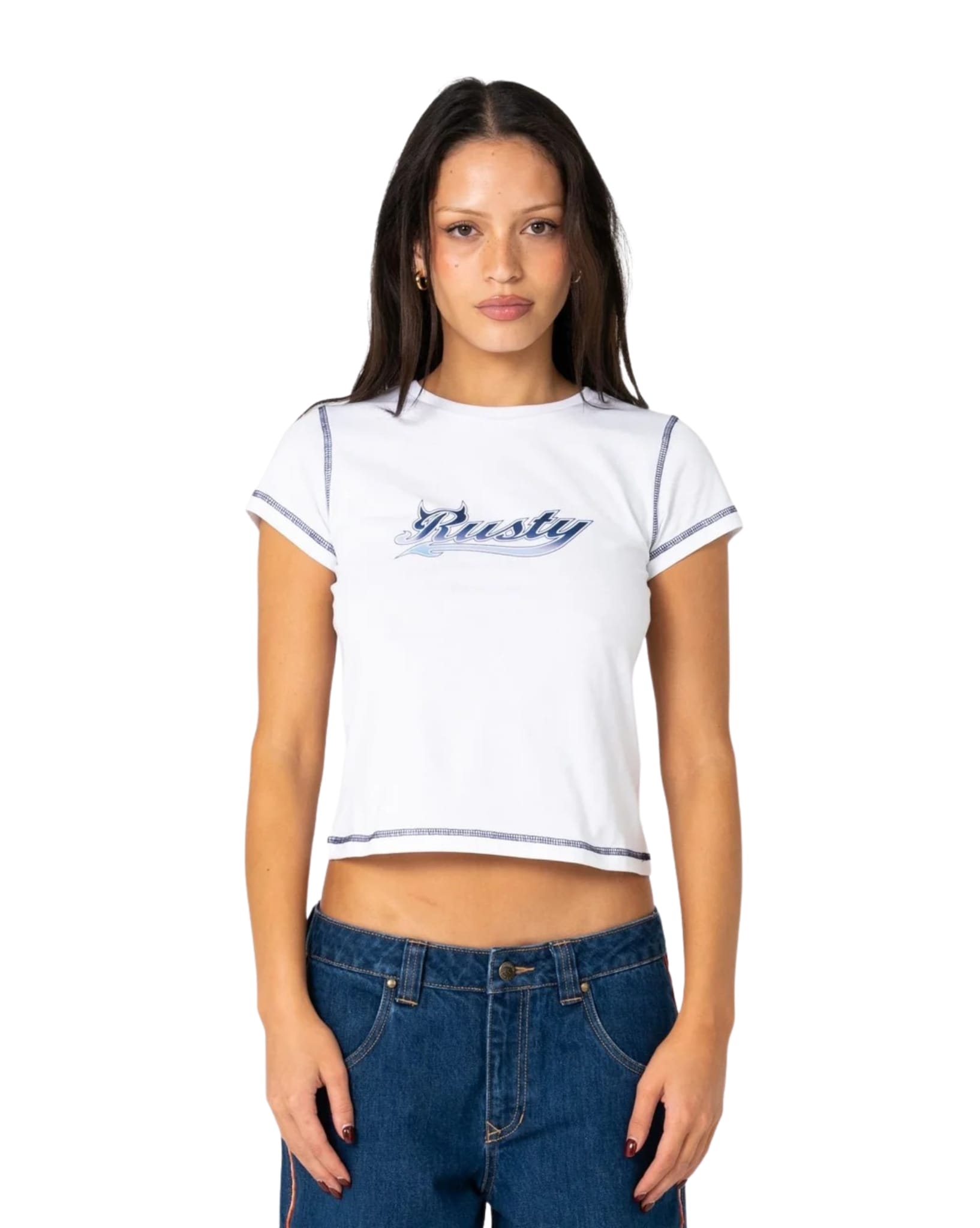 Rusty Horny Devil Baby Tee