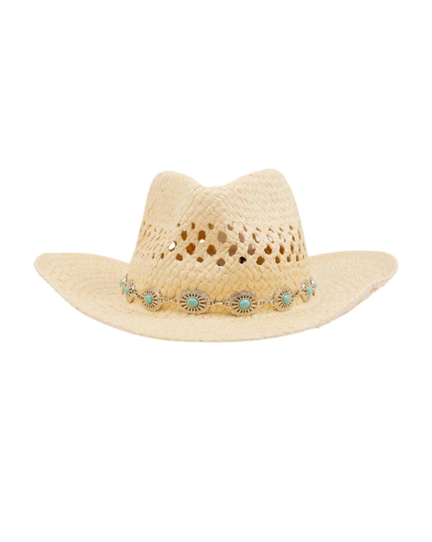 Rusty Howdy Cowboy Straw Hat
